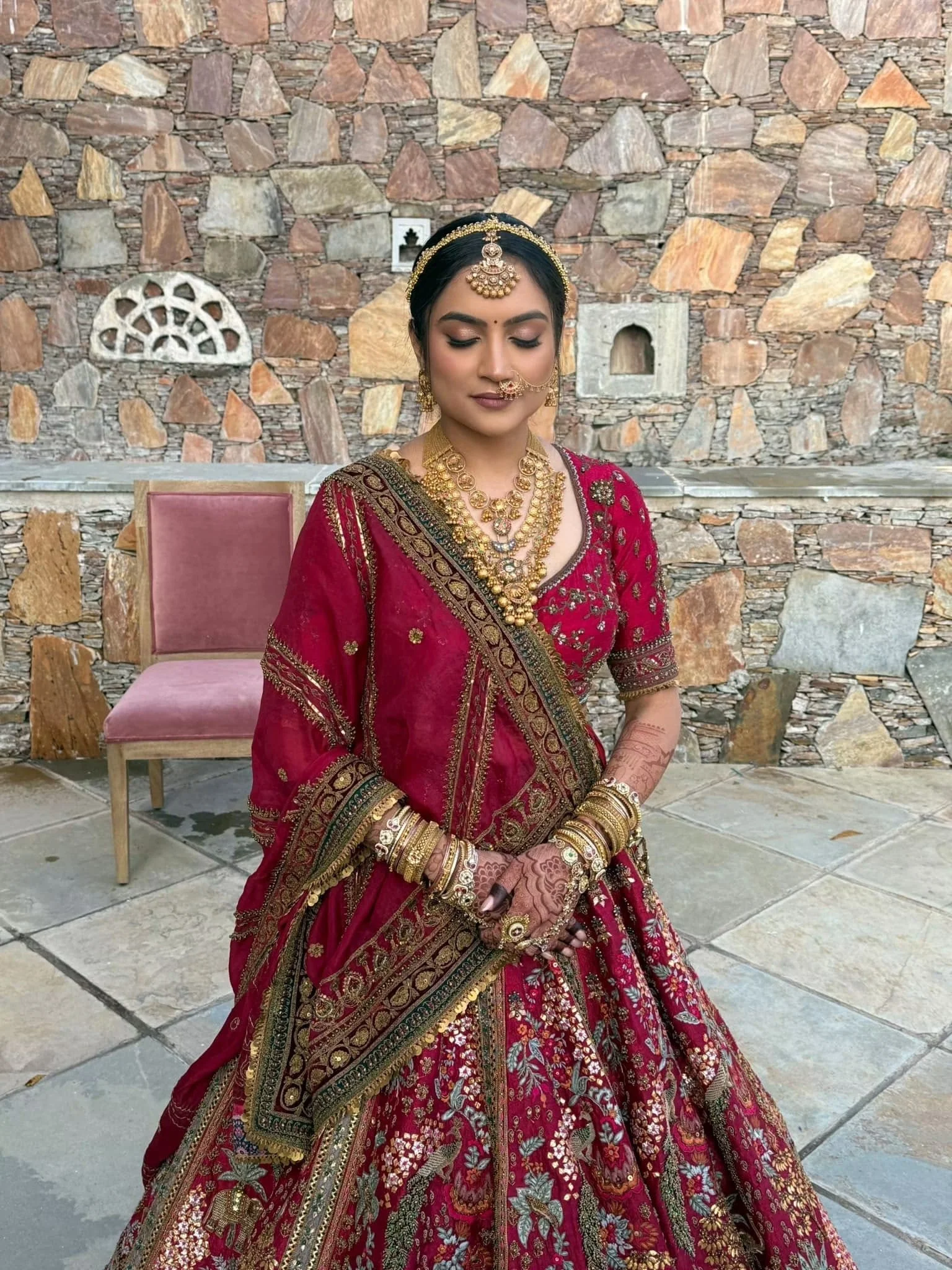 Bridal makeup artist
