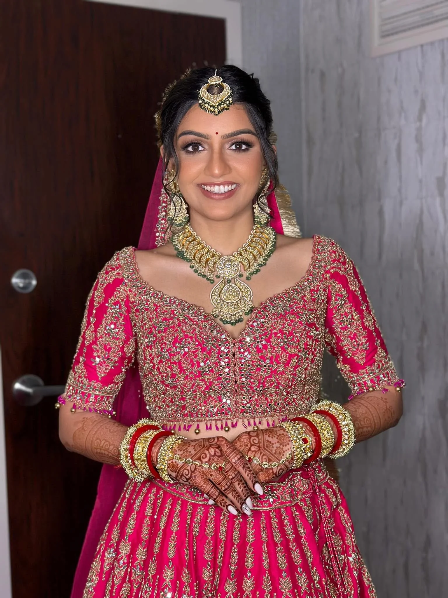 South Asian bridal makeup artist USA