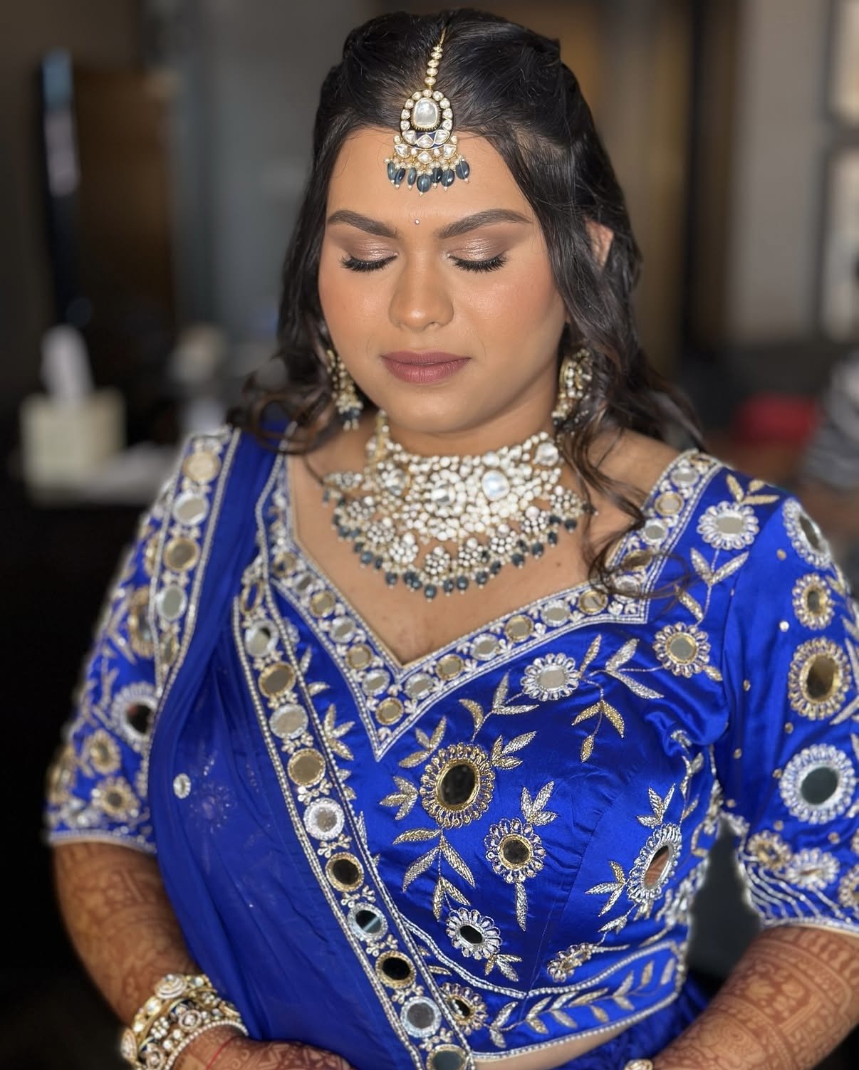 Sangeet makeup look