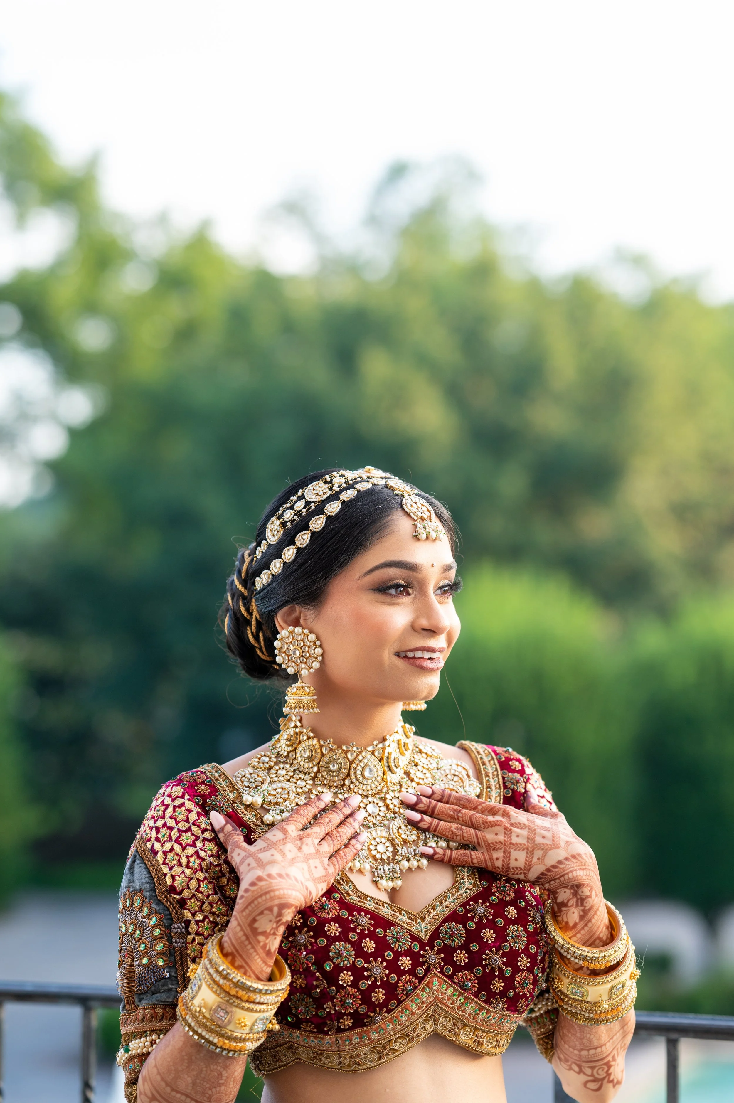 Indian bridal makeup artist