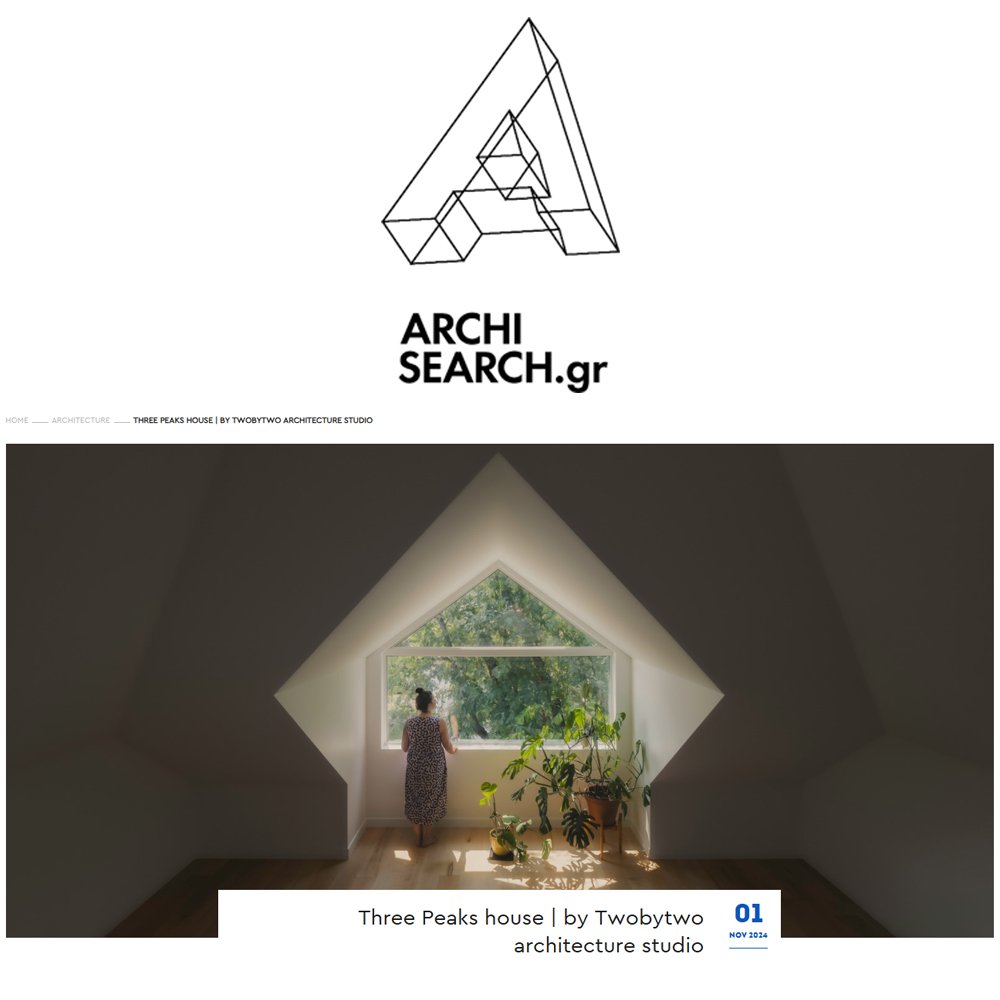 Archisearch - Three Peaks House