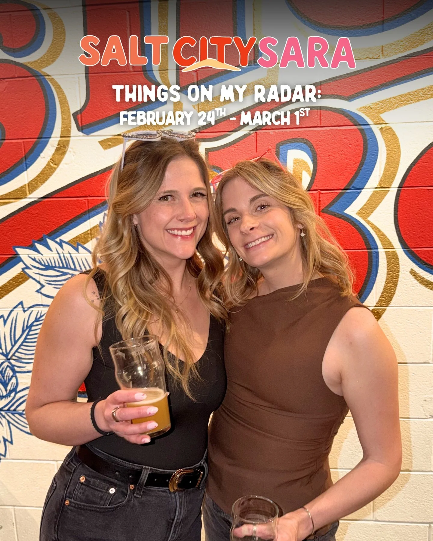 It&rsquo;s almost March already, which means we&rsquo;re already two months into 2026 and I refuse to let the weeks disappear! Here are a few things on my radar this week 💁🏼&zwj;♀️ Pick your favorite, make the plan, and leave the house! I promise, 