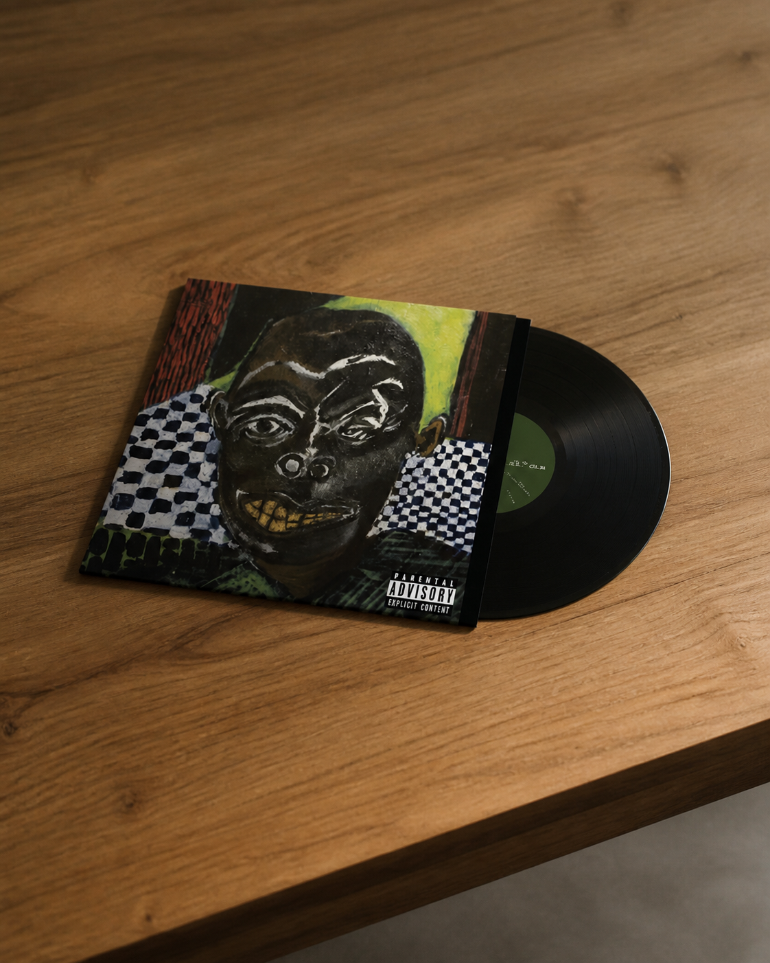 E.T.D.S. (Even The Devil Smiles)
2025 · Acrylic on canvas · Commercial album commission
Album artwork for IDK's 2025 studio album.
Distributed across all major streaming platforms. MOCA × IDK exclusive collaboration, MOCA Los Angeles. Featured in IDK