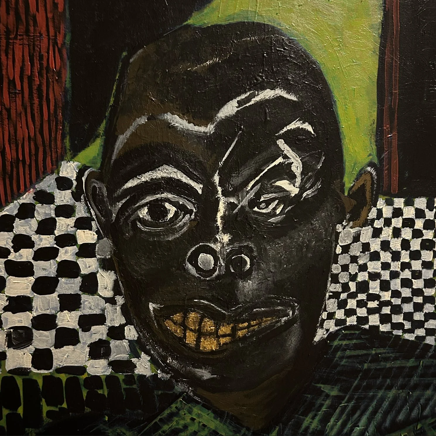 E.T.D.S. (Even The Devil Smiles)
2025 · Acrylic on canvas · Commercial album commission
Album artwork for IDK's 2025 studio album.
Distributed across all major streaming platforms. MOCA × IDK exclusive collaboration, MOCA Los Angeles. Featured in IDK