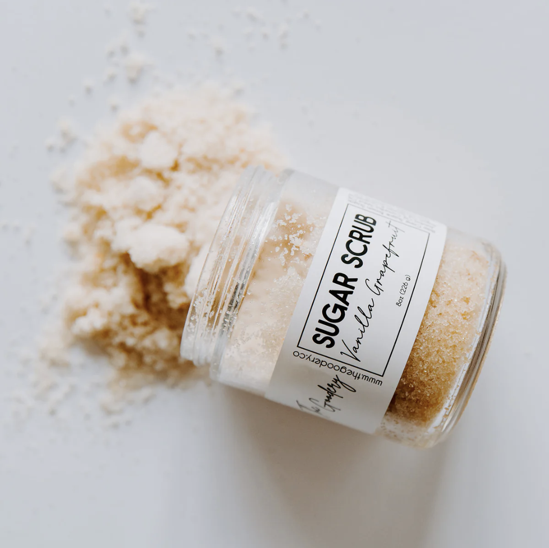 Vanilla Grapefruit Sugar Polish Body Scrub