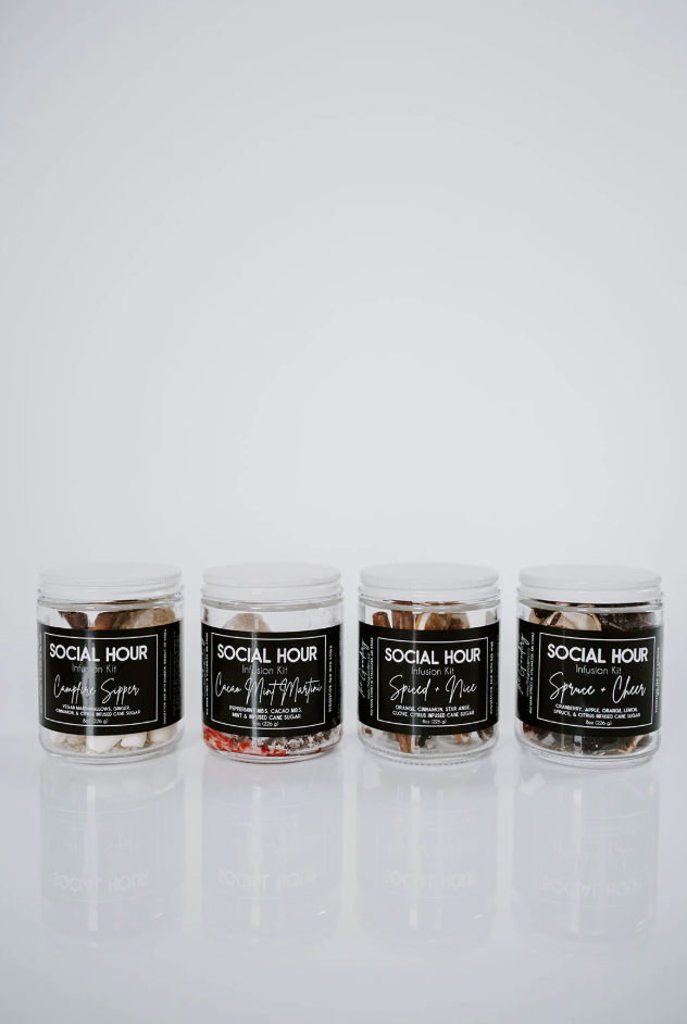 Mini Social Hour Infusion Kit Bundles | Cocktail + Mocktail Gift Sets