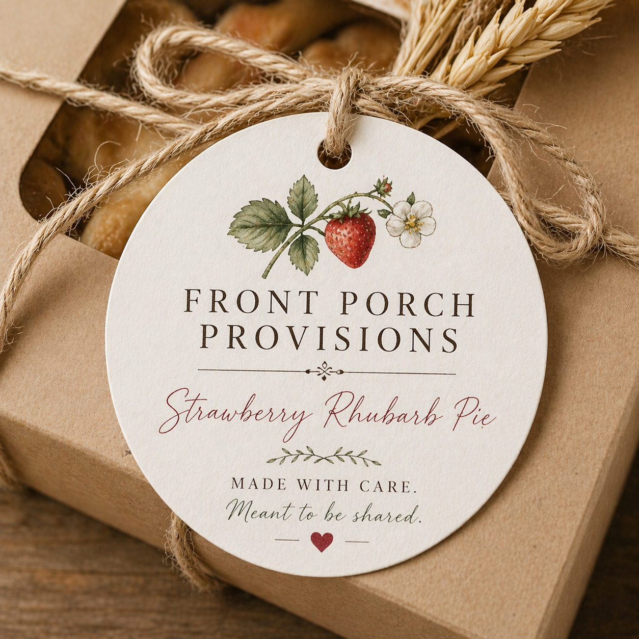 Strawberry-Rhubarb Pie