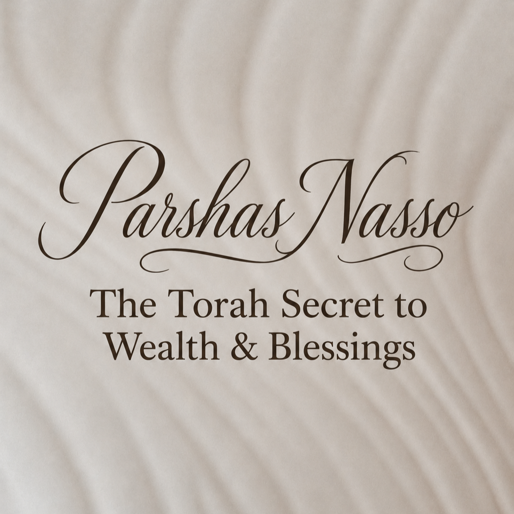Parshas Nasso: The Torah Secret to Wealth &amp; Blessings