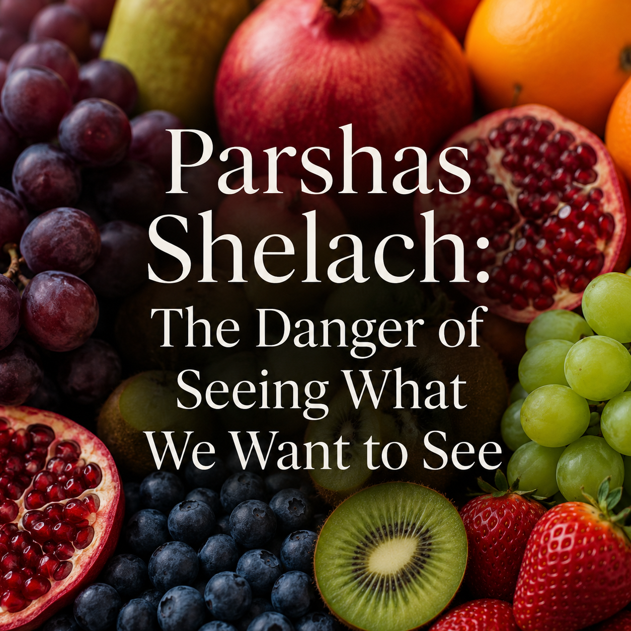 Parshas Shelach: The Danger of Seeing What We Want to See