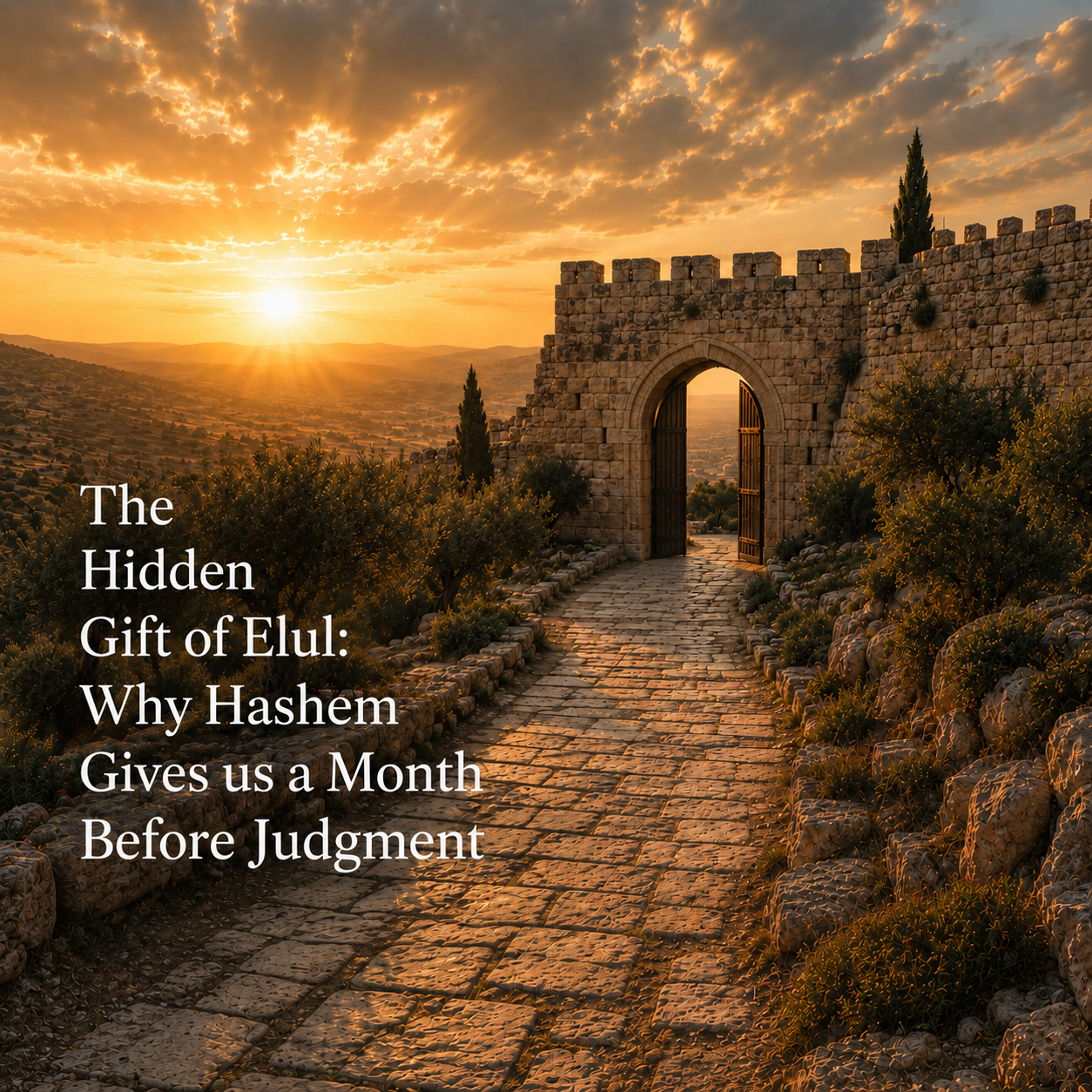 The Hidden Gift of Elul: Why HaShem