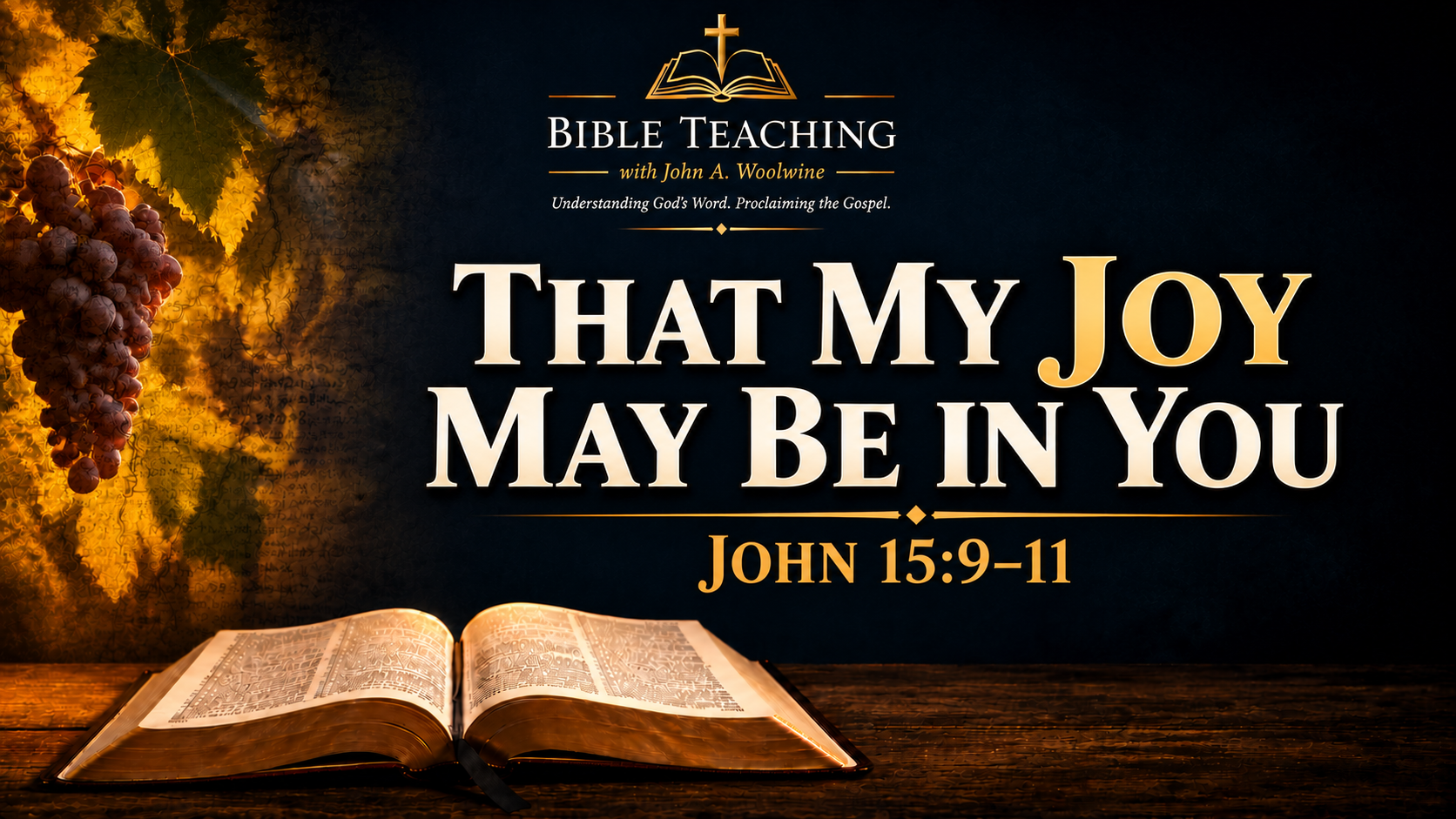 That My Joy May Be in You