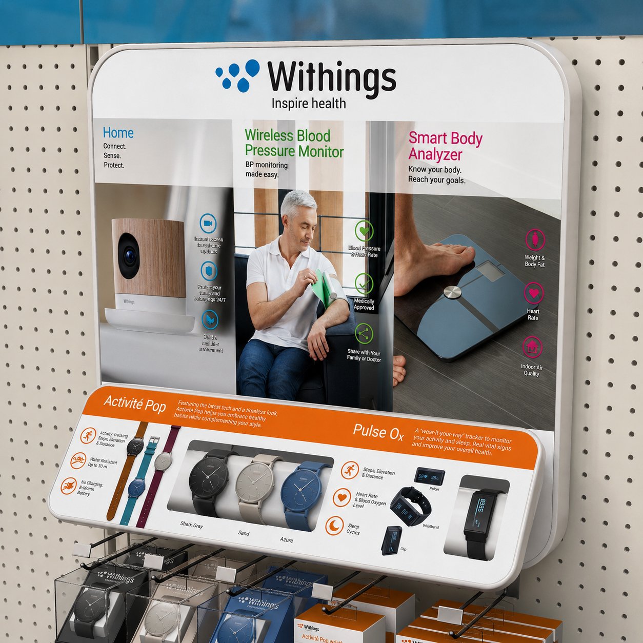 Withings Wearables Display for Meijer