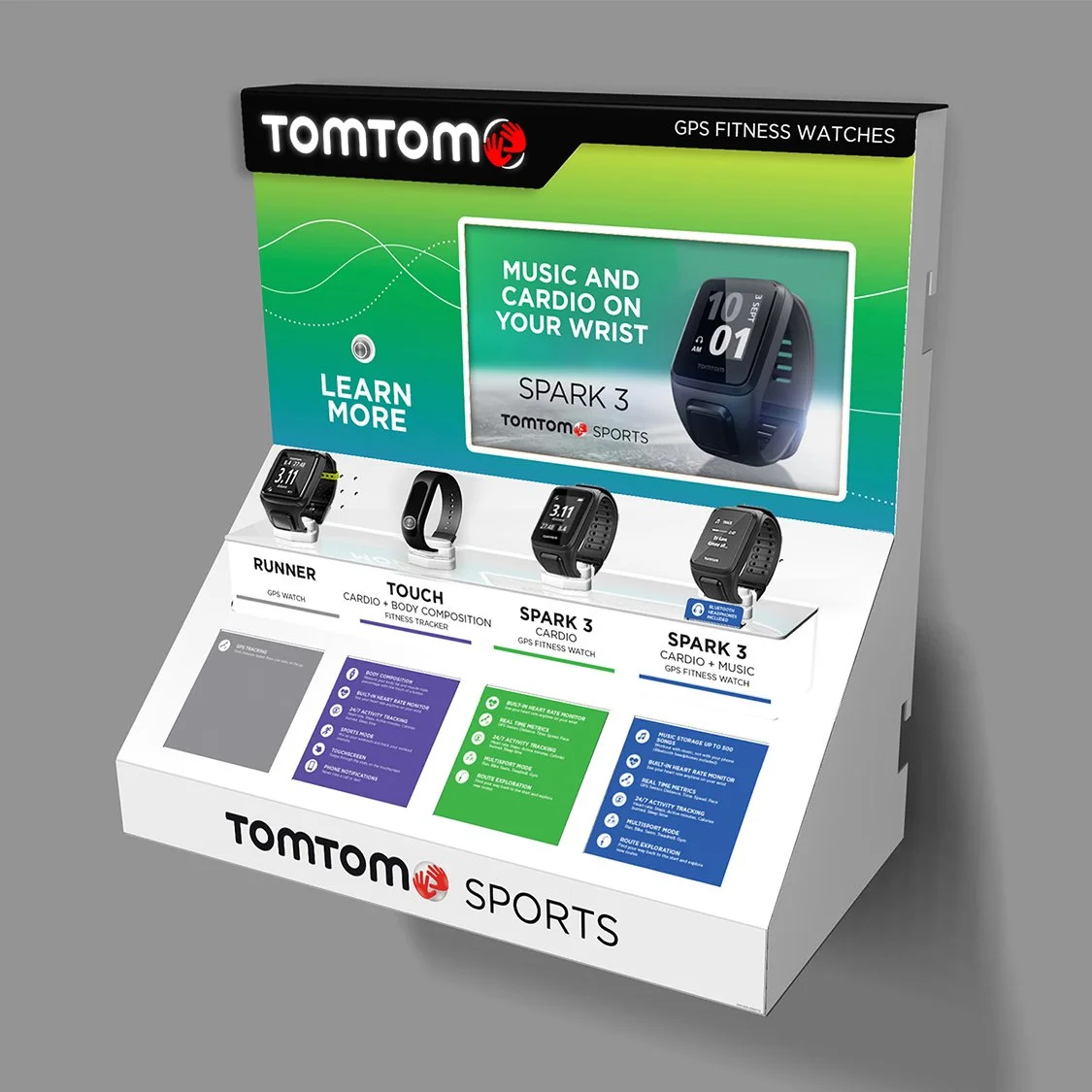 TomTom Wearables Display for Best Buy