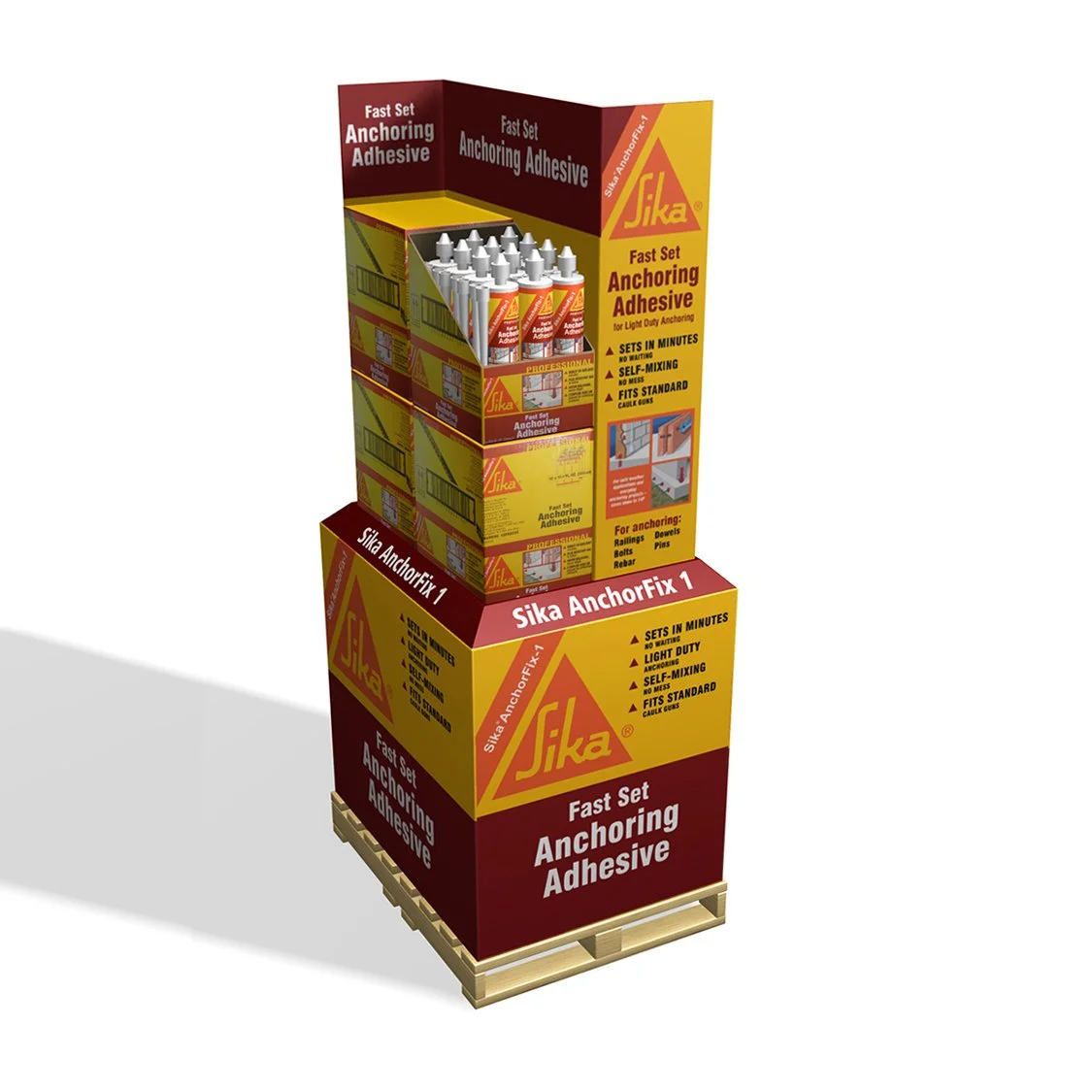 Sika AnchorFix Pallet Display