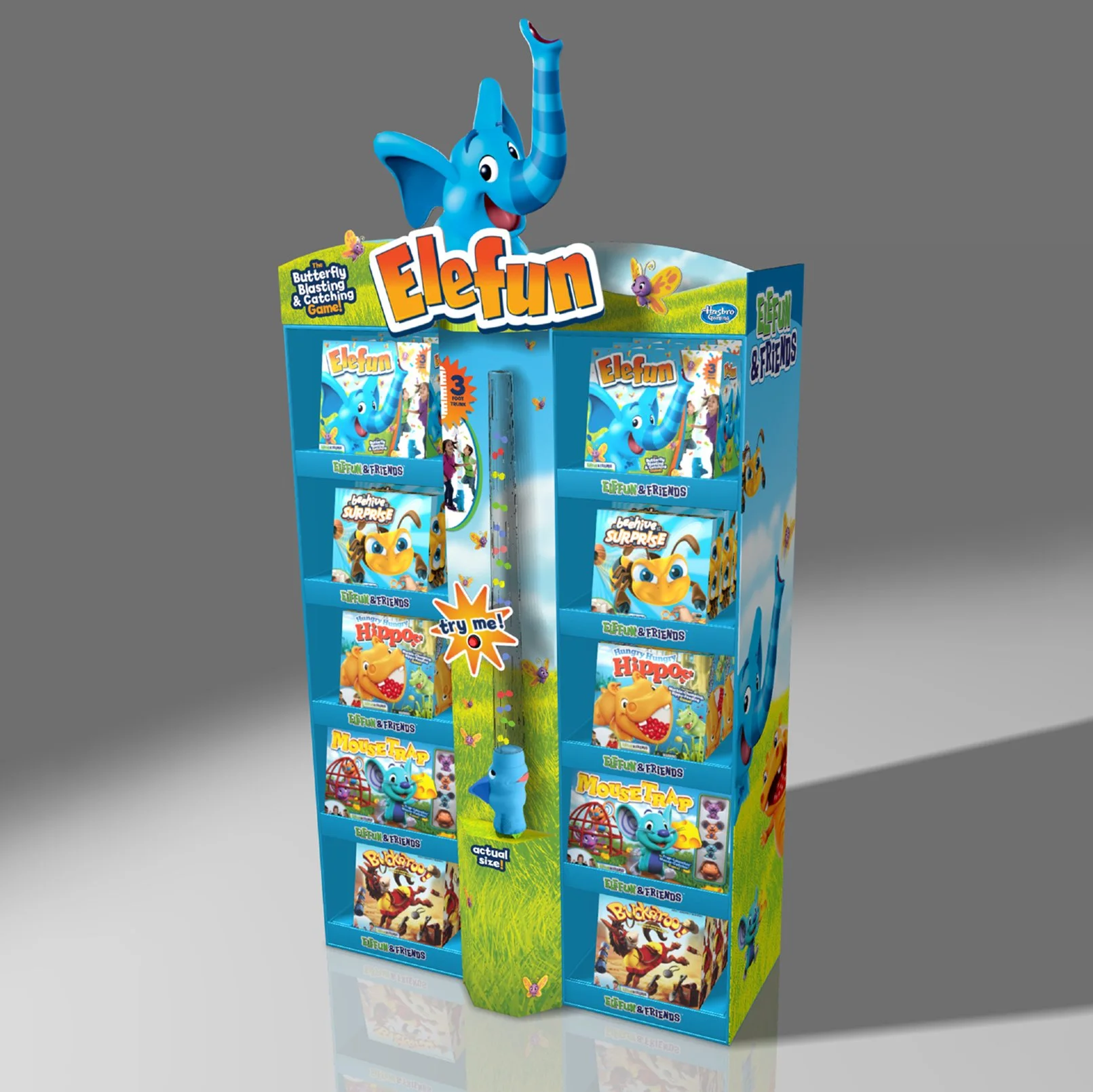 Hasbro Elefun Floor Display Concept