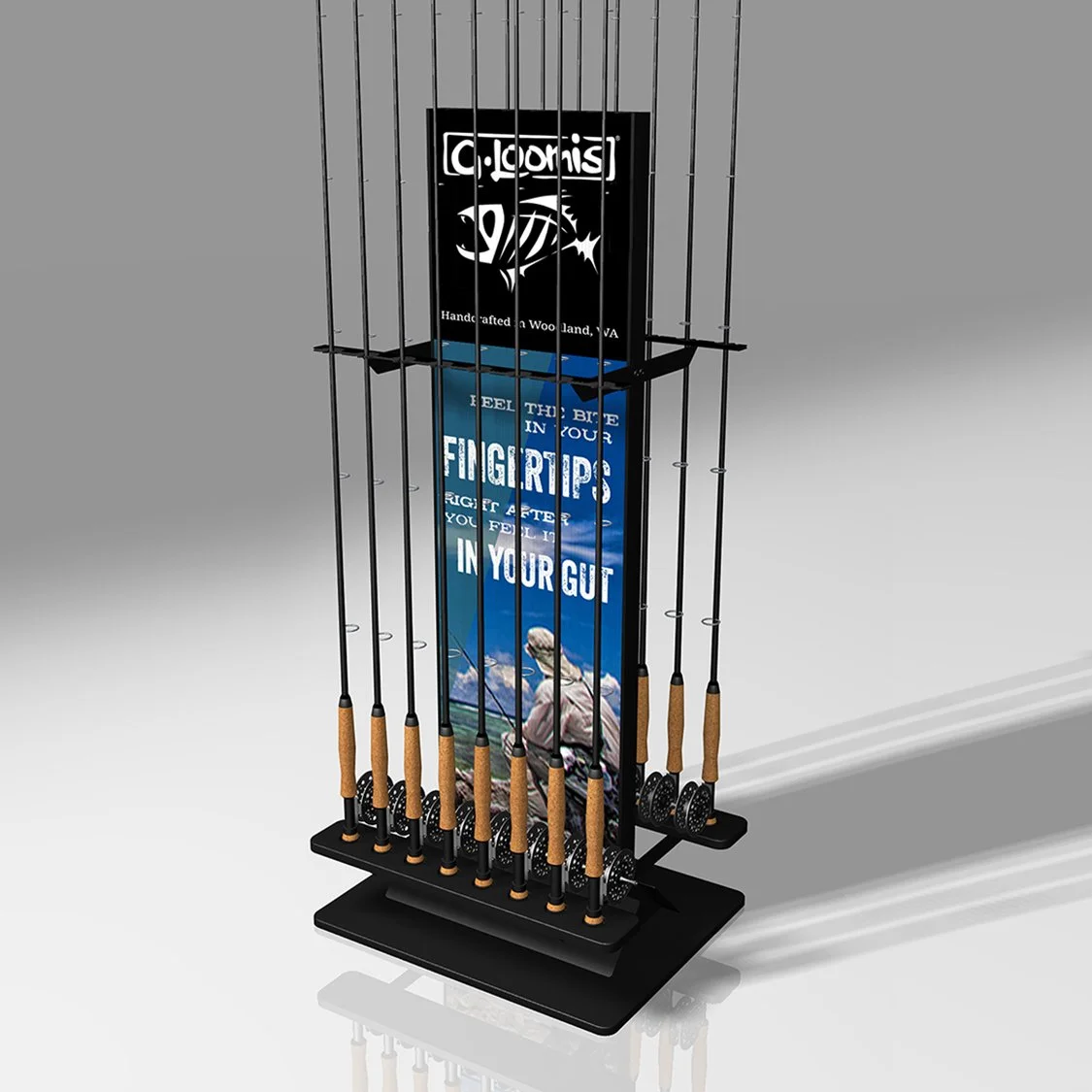 Shimano G. Loomis Fishing Rod Rack