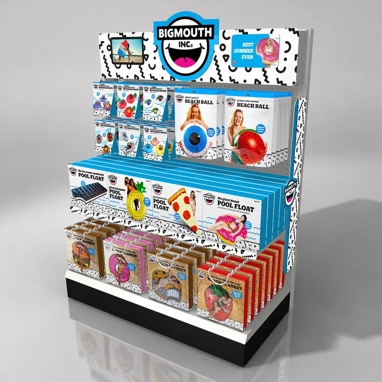 BigMouth Inc End Cap & Displays