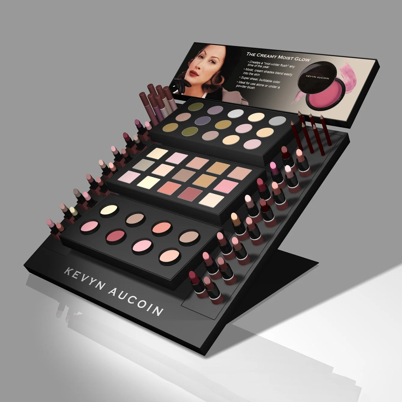 Kevin Aucoin Cosmetics Display Concept
