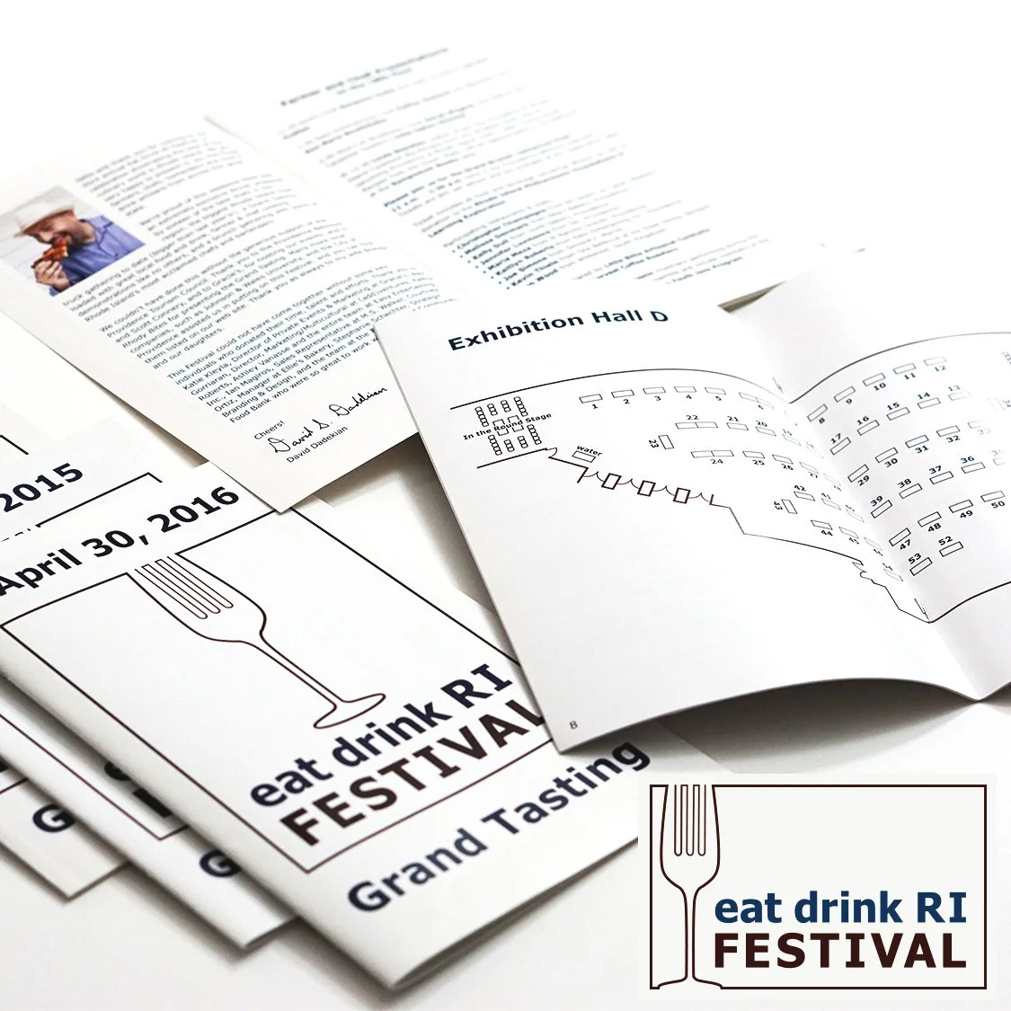 Eat Drink RI Festival Branding and Programs