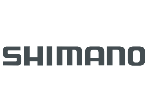 Black background with gray text reading "SHIMANO."