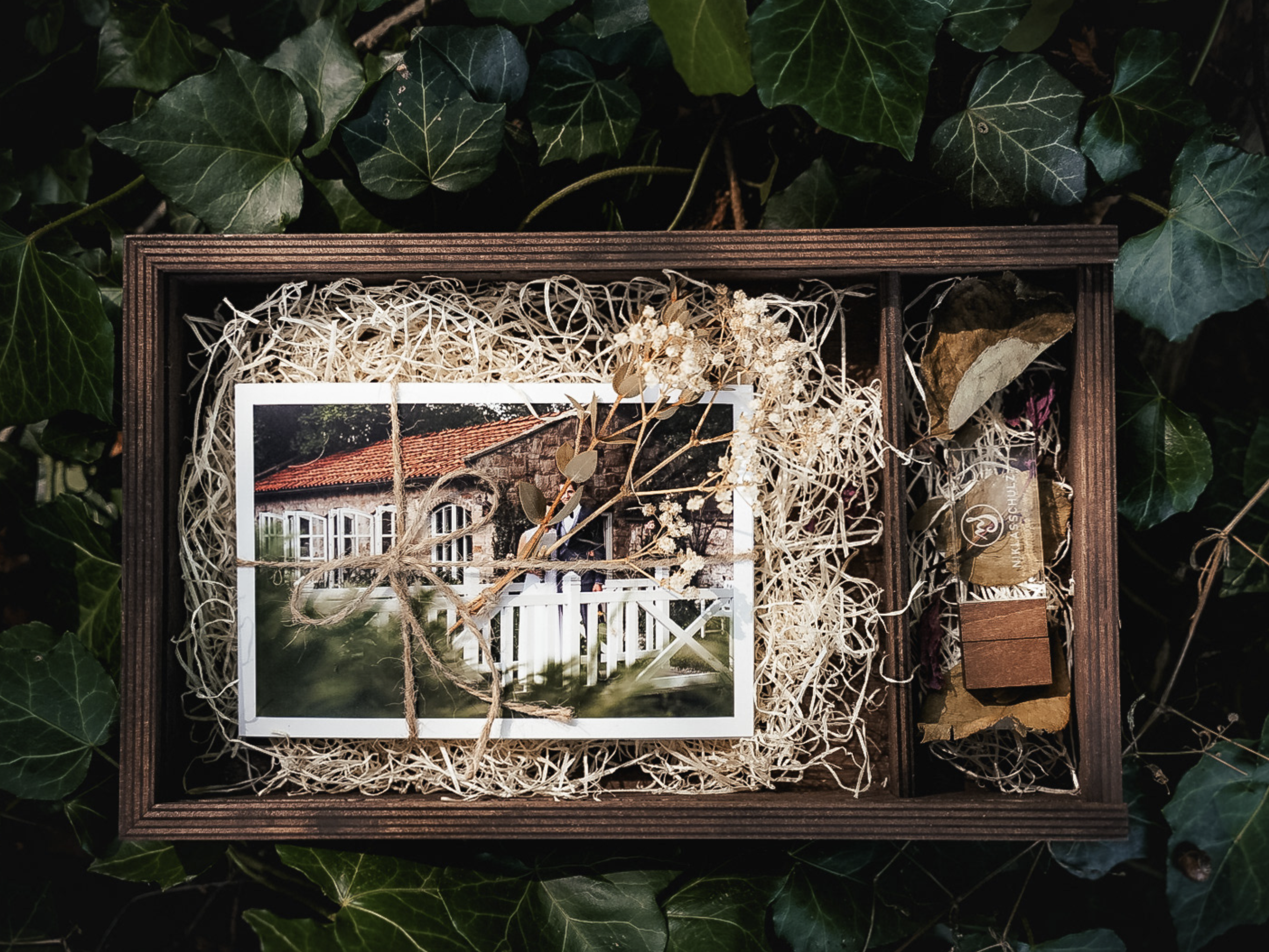 Hochzeitsfotograf Verpackung für Hochzeitsfotos