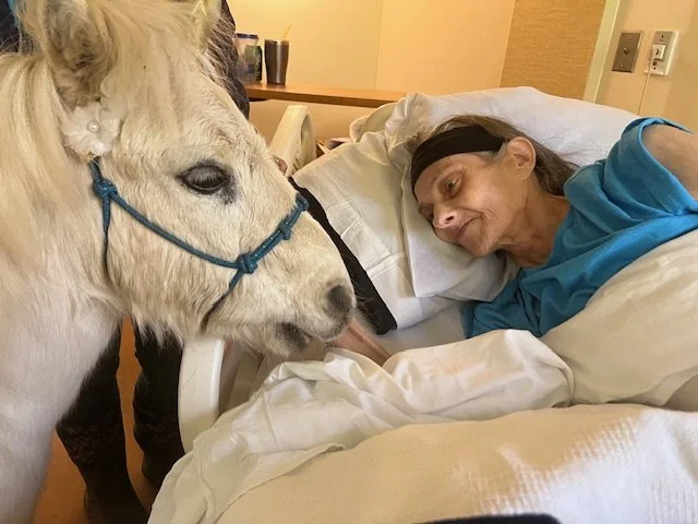 Outreach to hospitals, hospice & communities in need