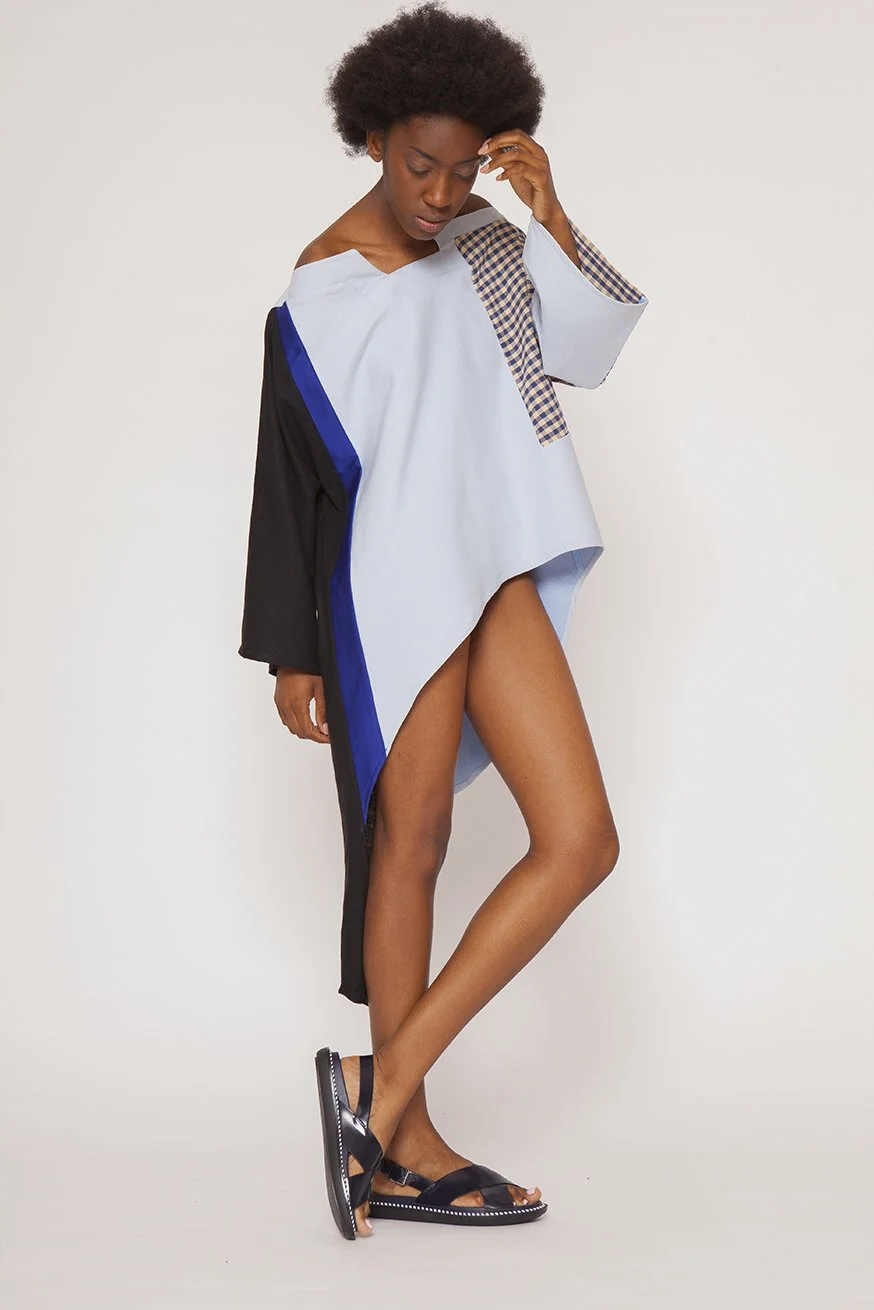 Zara Saberi — Experimental minimalist garment created for The Simple Line project.