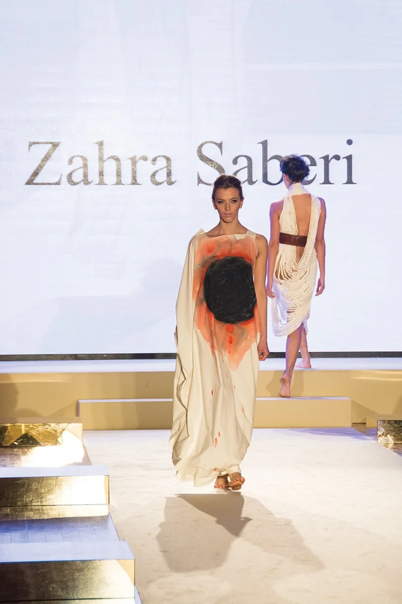 Zara Saberi — professional runway show in Fiuggi Italy, Woman VS Woman collection
