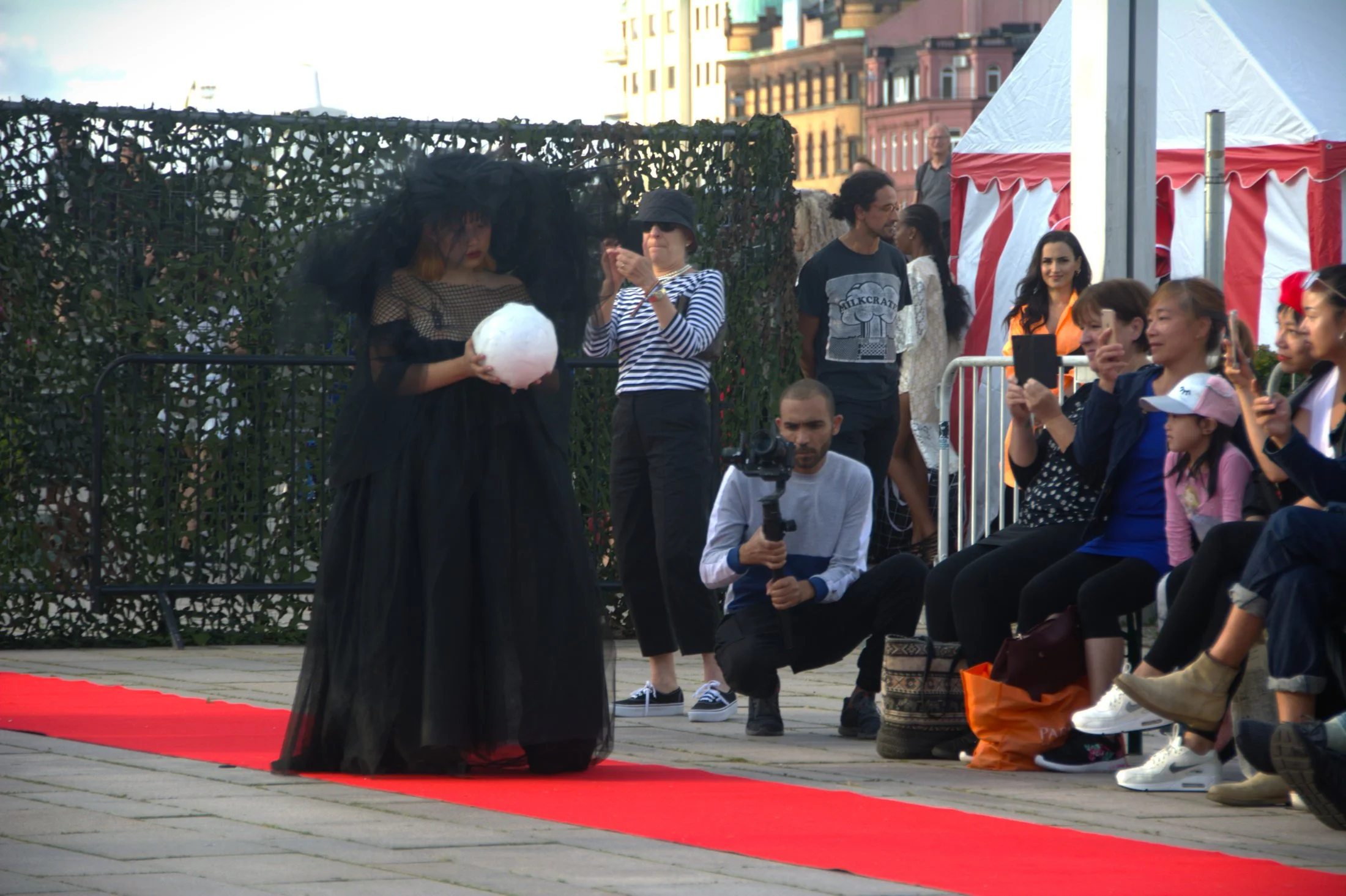 Zara Saberi — Fashion narrative from the I Don't Care runway collection presented in Sweden, 2019.