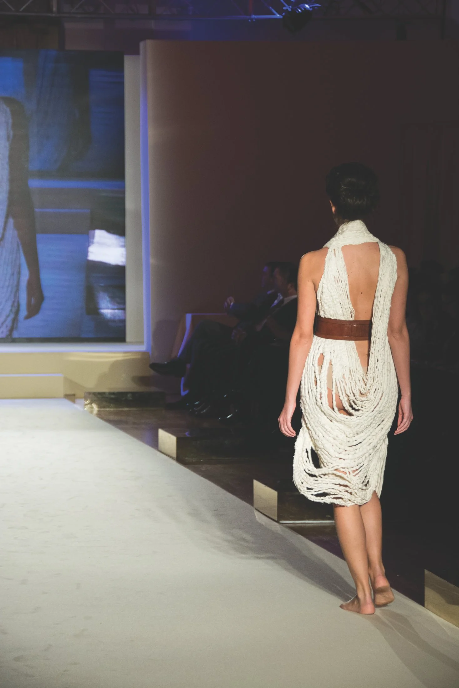 Zara Saberi — Conceptual garment from the Woman VS Woman runway show, Italy 2015.