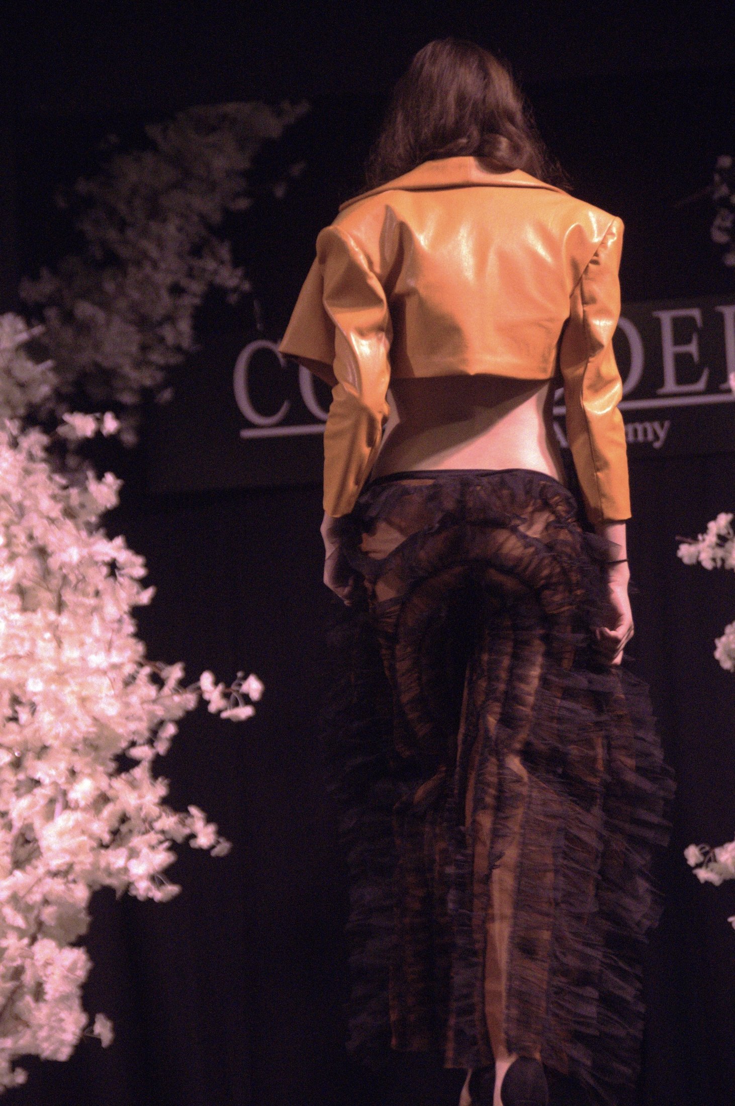 Zara Saberi — I Don't Care runway collection presented in Linköping, Sweden, 2020.