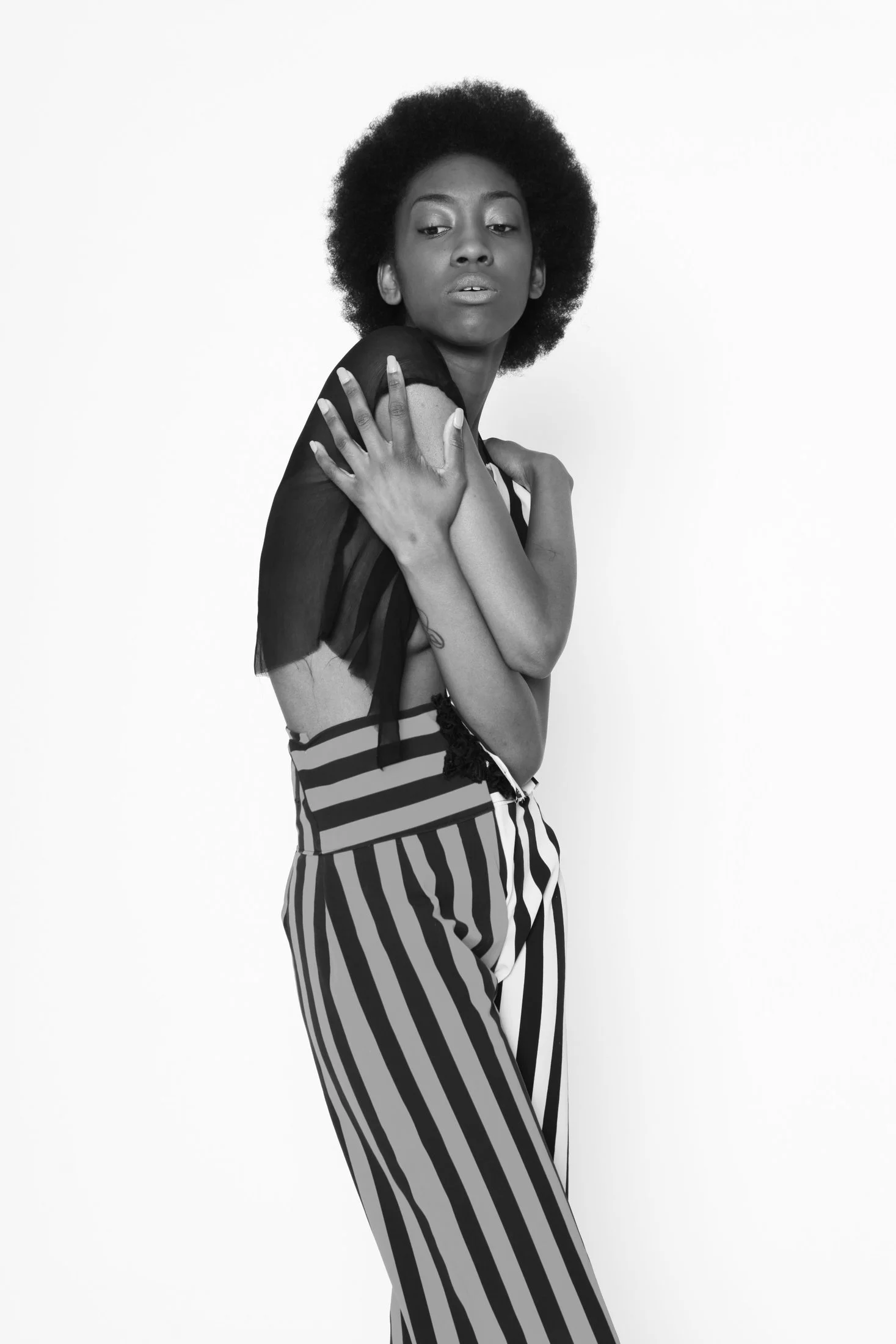 Zara Saberi — Cotton fashion design exploring visual clarity and proportion.