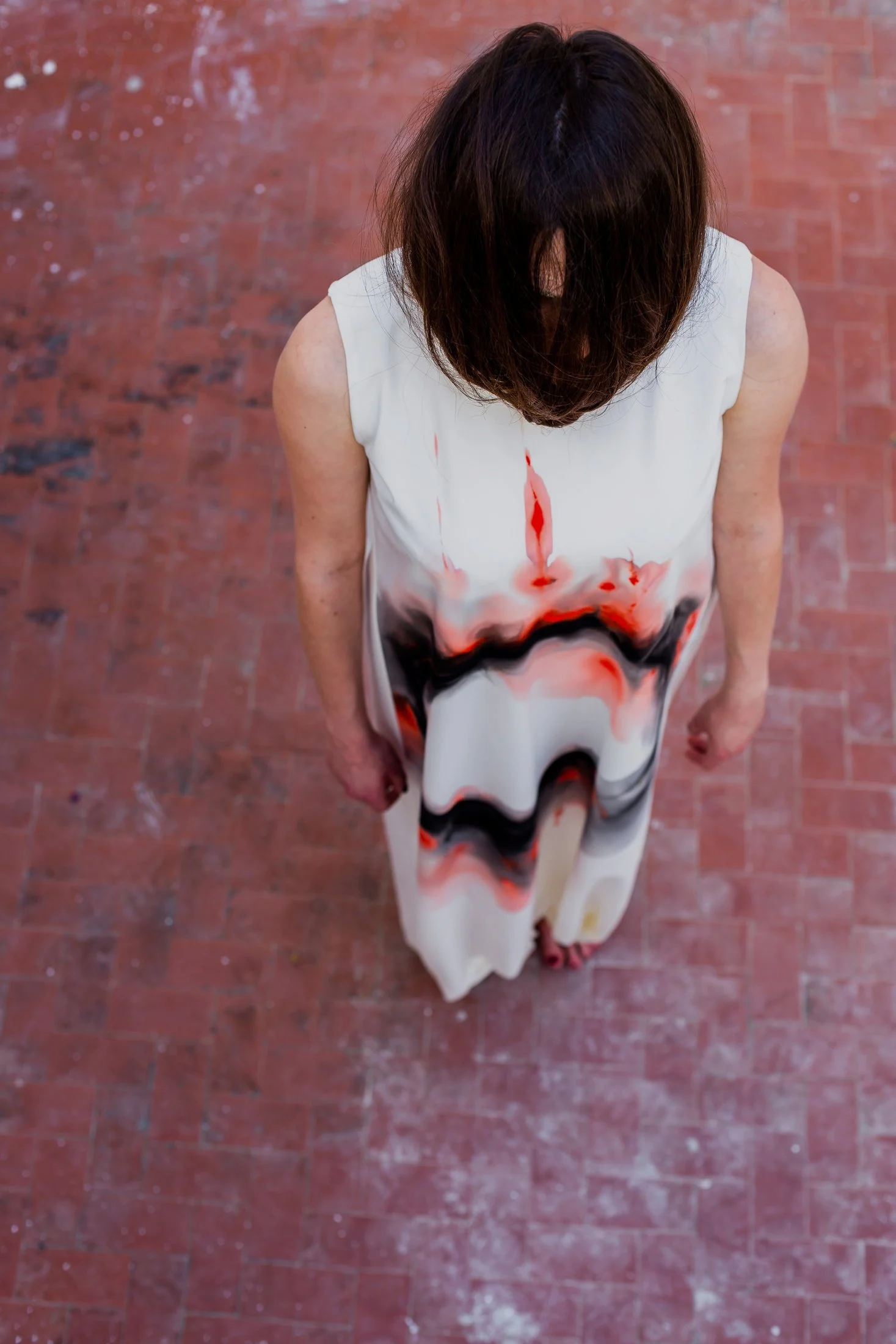 Zara Saberi — Fashion design from the Woman VS Woman collection translating emotion through colour and form.