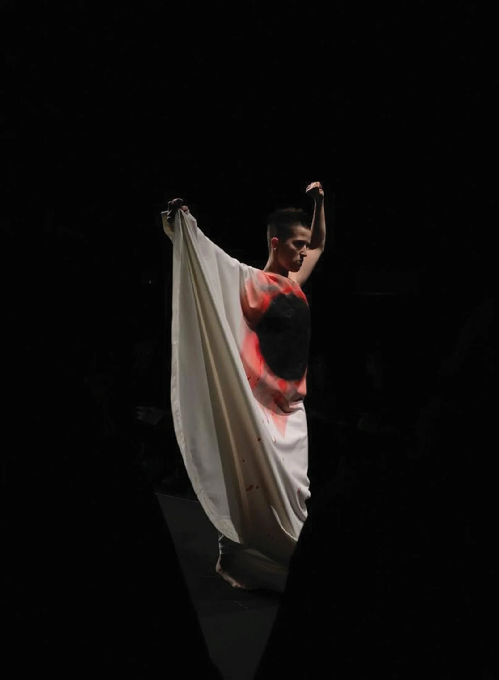 Zara Saberi — Experimental fashion garment from the Woman VS Woman runway show presented at AltaRoma.