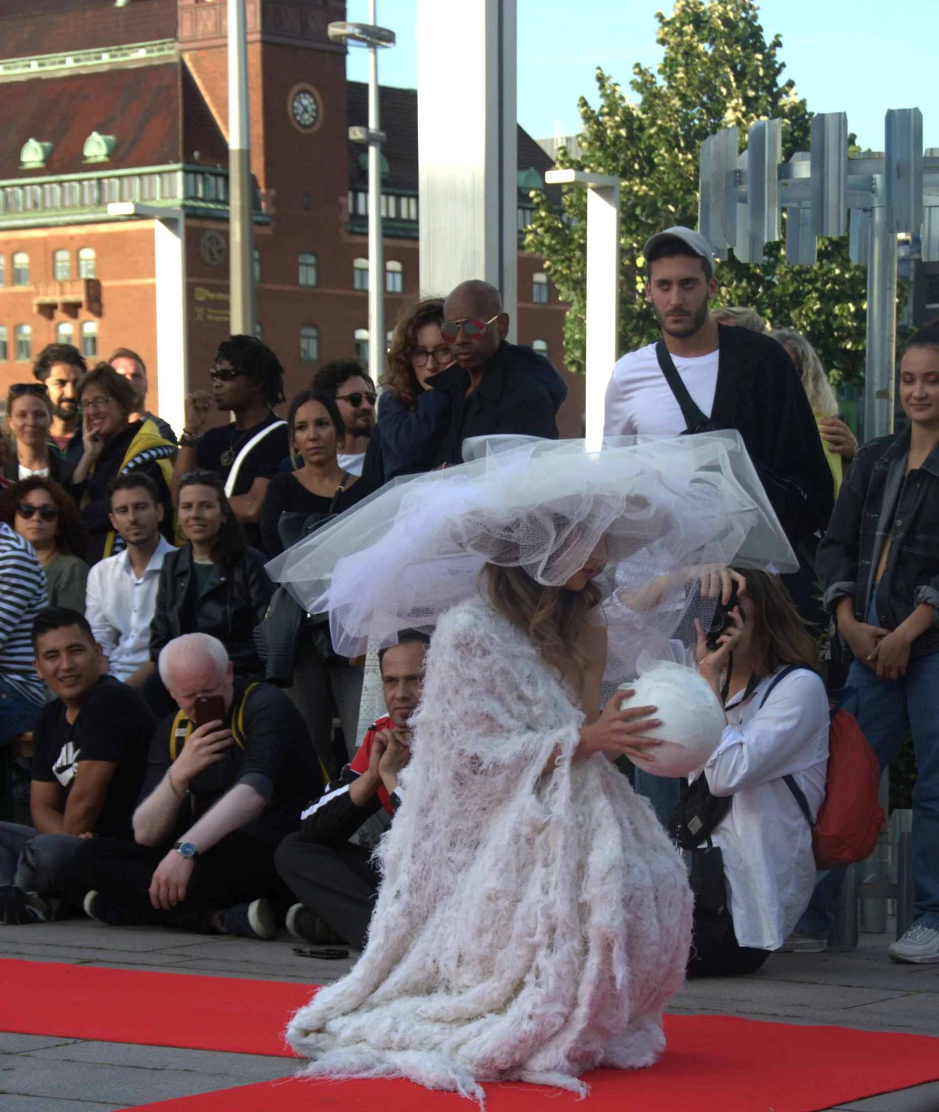 Zara Saberi — Performance opening from the I Don't Care runway collection presented in Sweden.