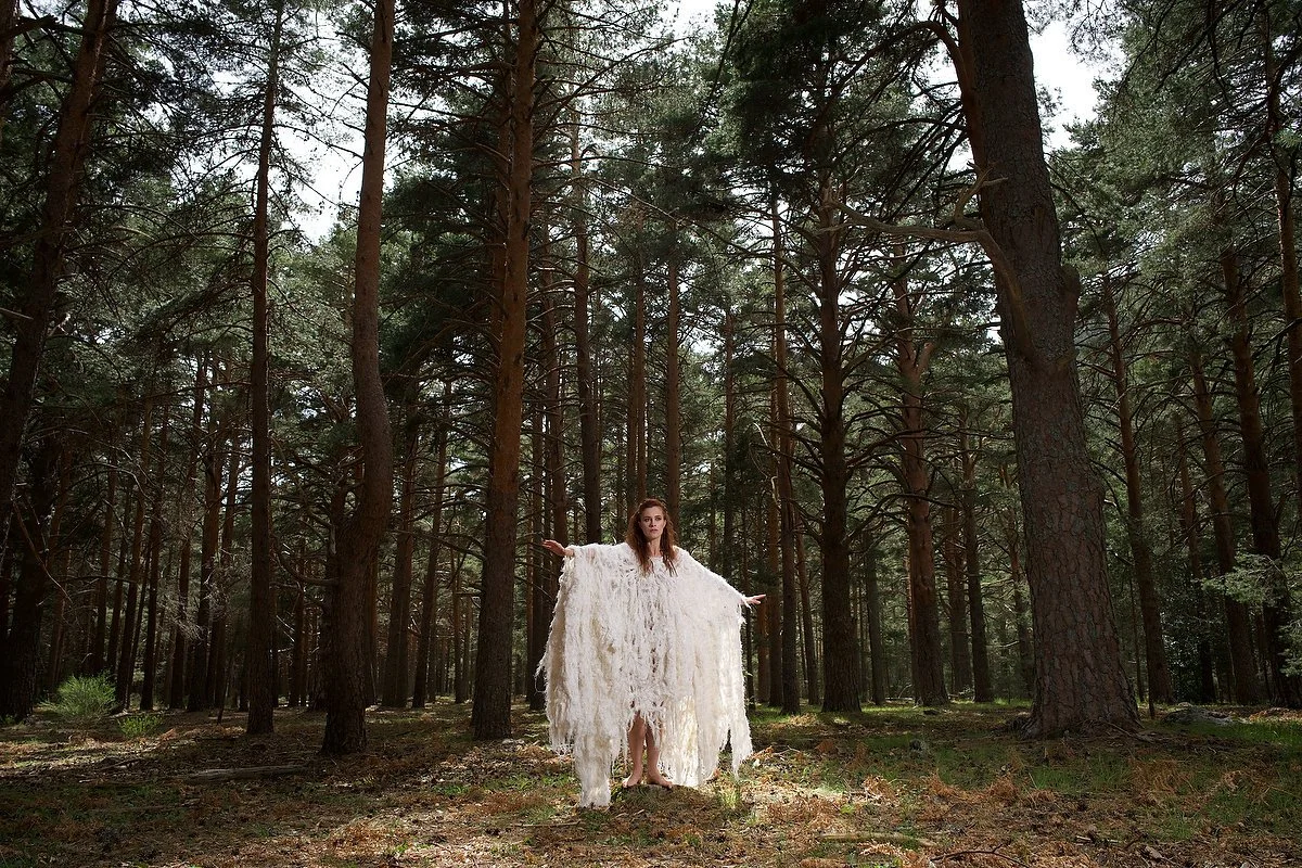 Zara Saberi — Liberta project, winner of the Fashion in Fibre Recovery Competition, created in Italy and photographed in Madrid, Spain.