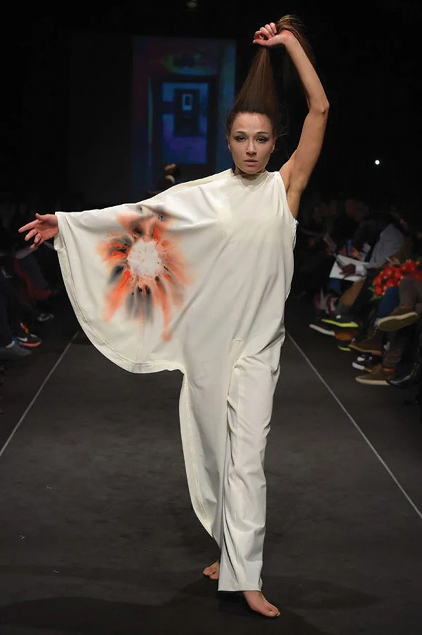 Zara Saberi — Contemporary runway look from the Woman VS Woman collection by Zara Saberi at AltaRoma.