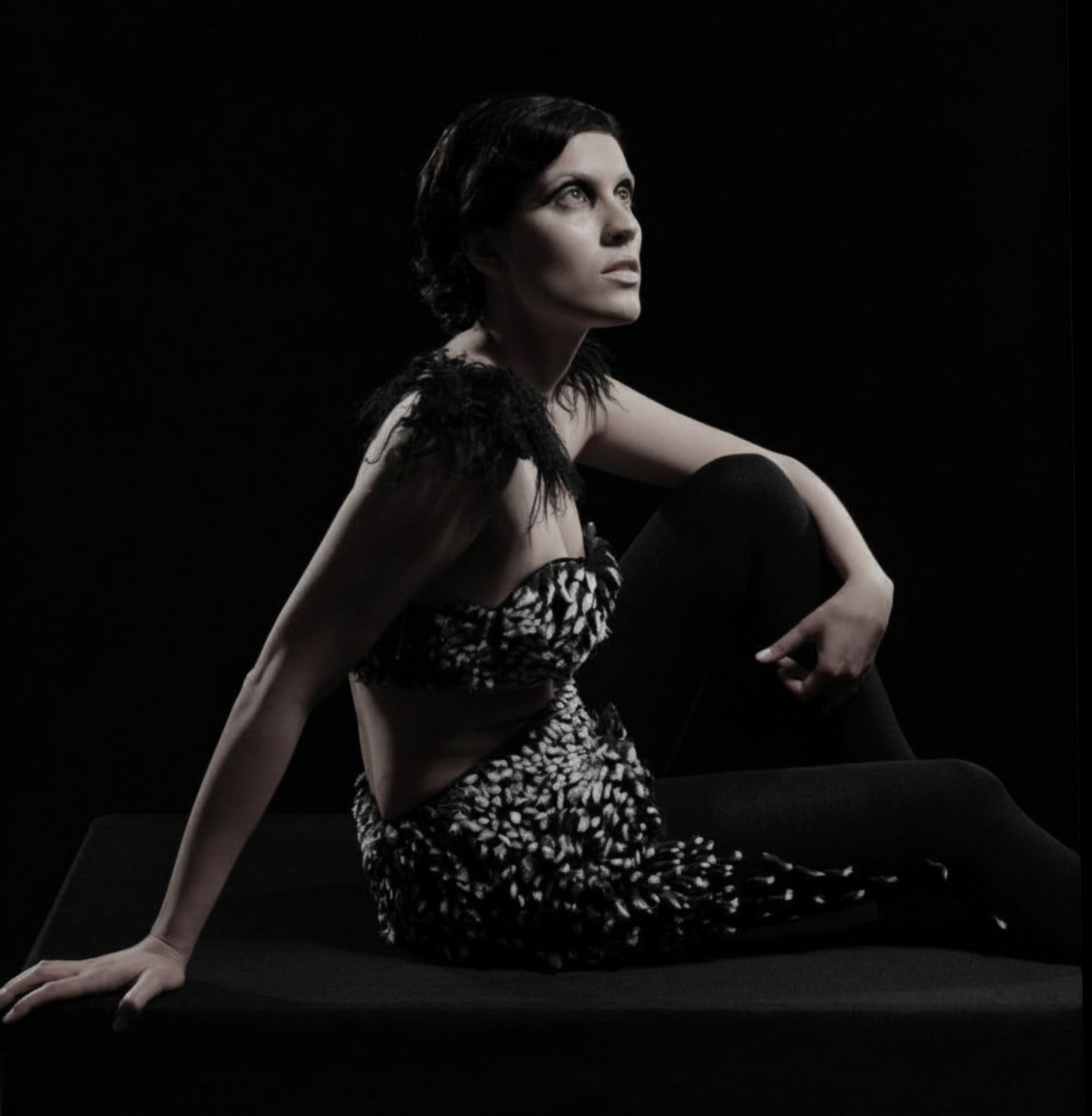 Zara Saberi — Beneath the Surface fashion project, transformed Klopman textile remnants, Italy 2012