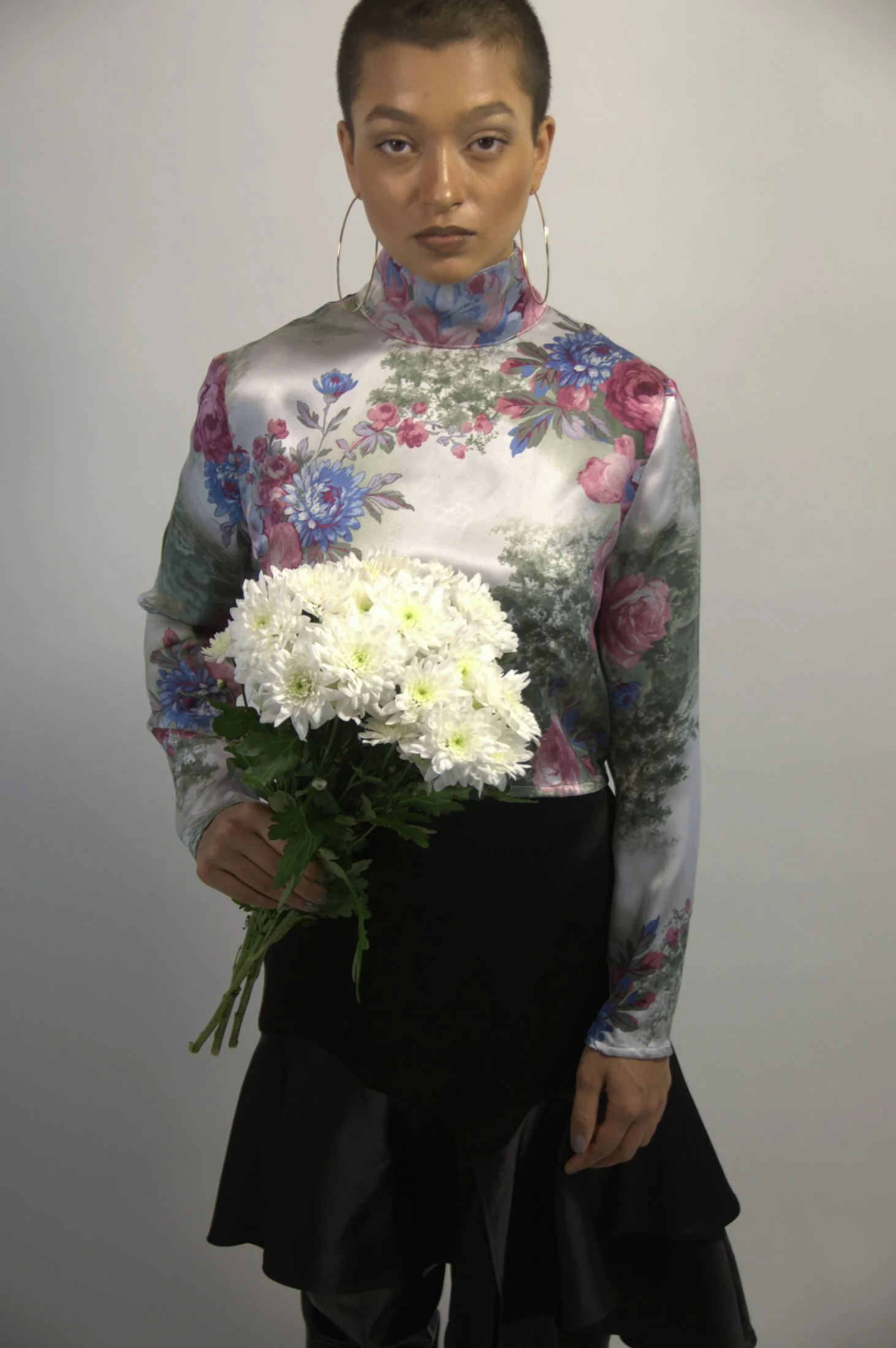 Zara Saberi — Contemporary fashion artwork from the Me and Transparency project photographed in Sweden.