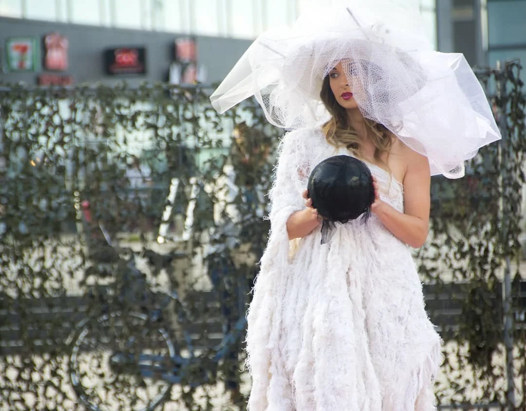Zara Saberi — Contemporary runway presentation from the I Don't Care collection, Sweden, 2019.