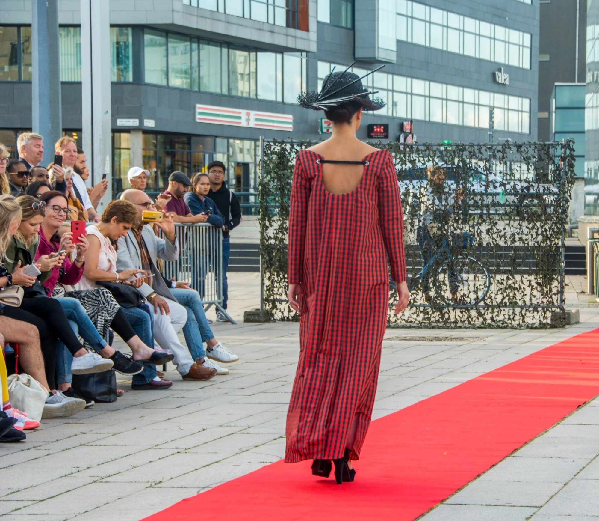 Zara Saberi — Contemporary wearable artwork from the I Don't Care runway collection, Sweden, 2019.