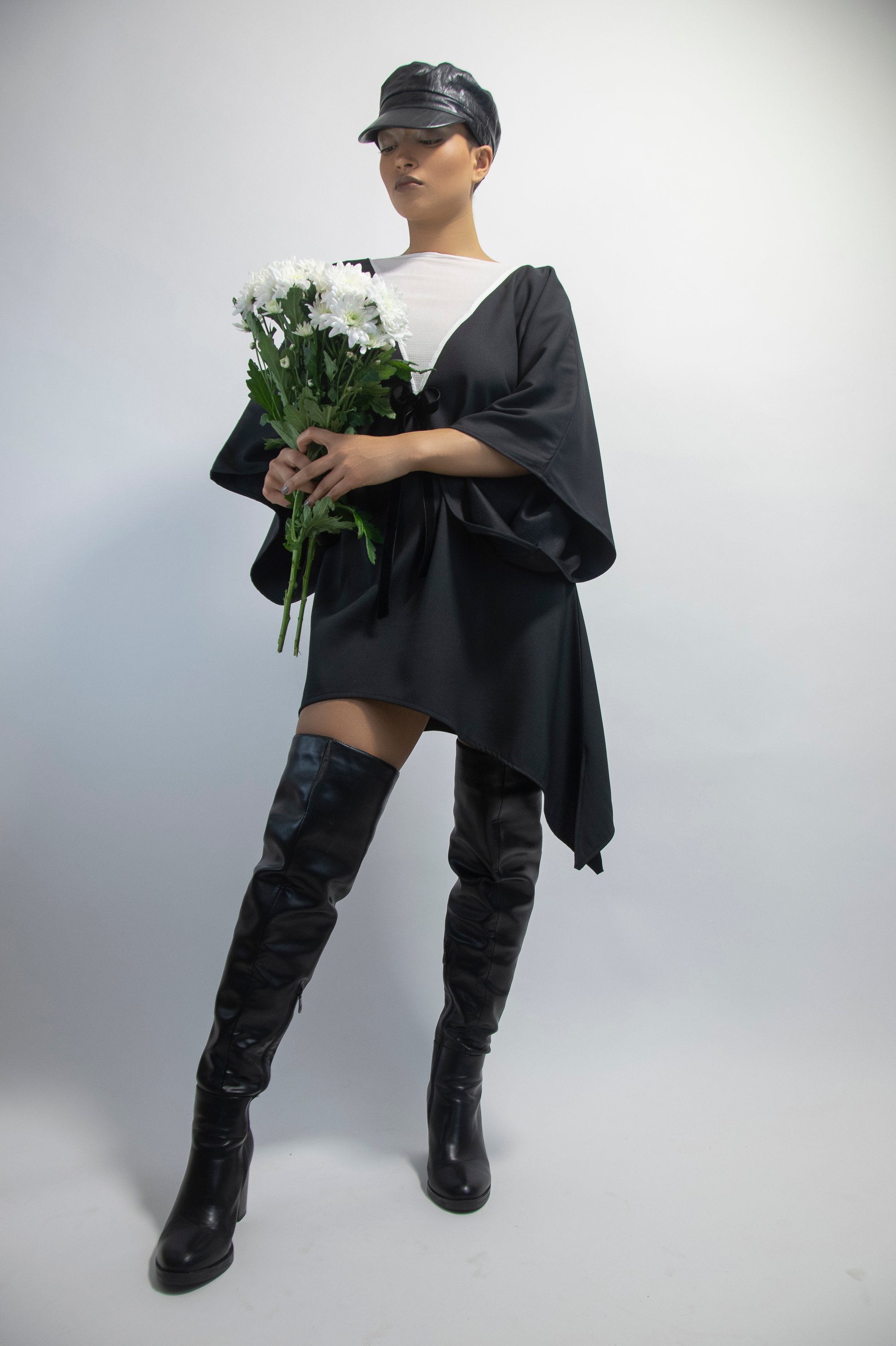 Zara Saberi — garment exploring transparency and concealment — Me and Transparency collection, Sweden