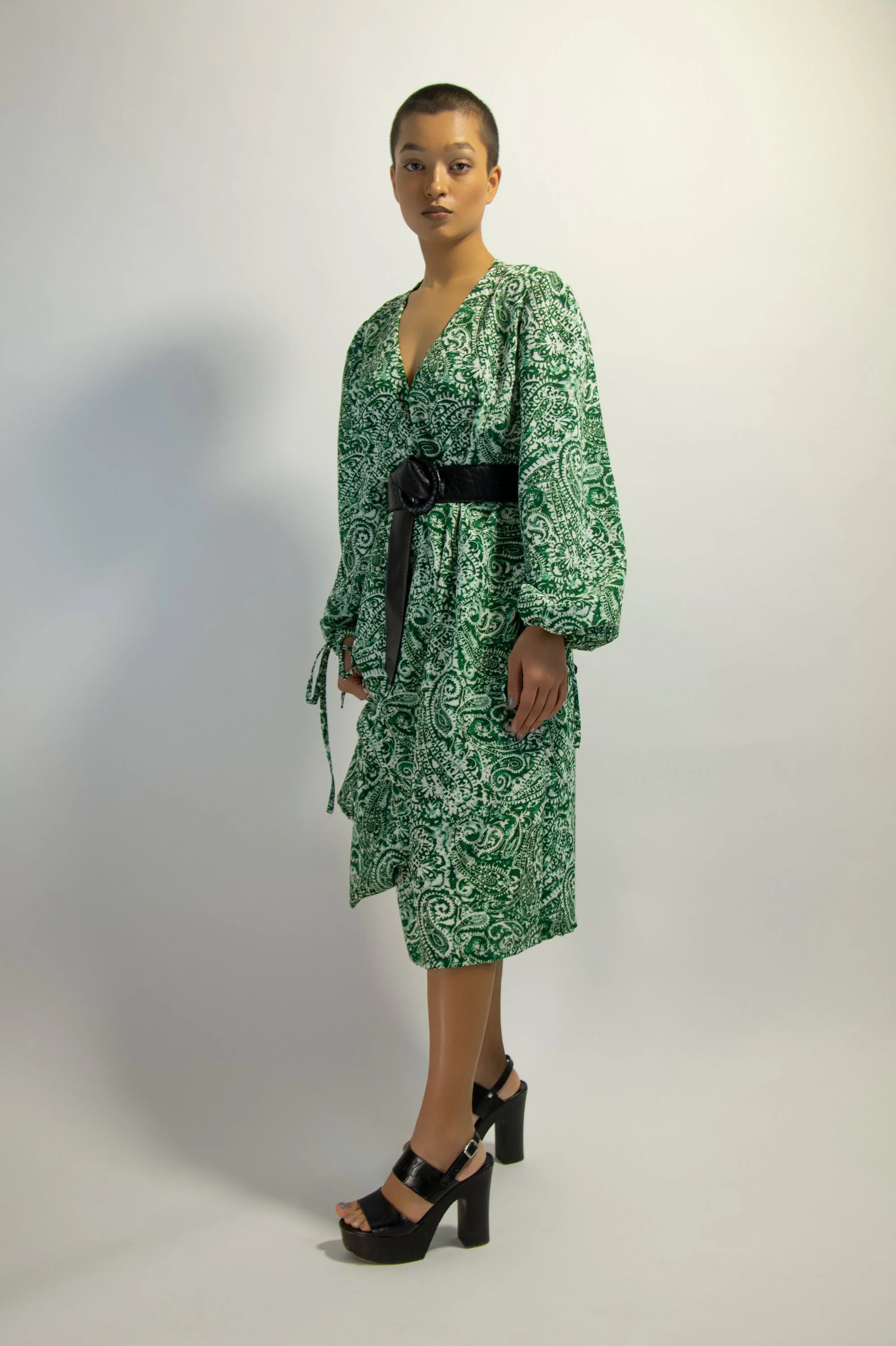 Zara Saberi — full-length editorial image — Me and Transparency collection, Sweden