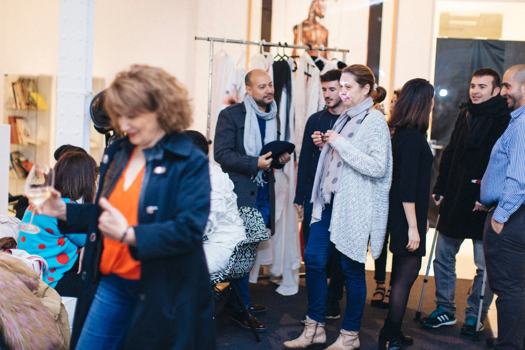 Creative scenes from Zara Saberi's professional journey.