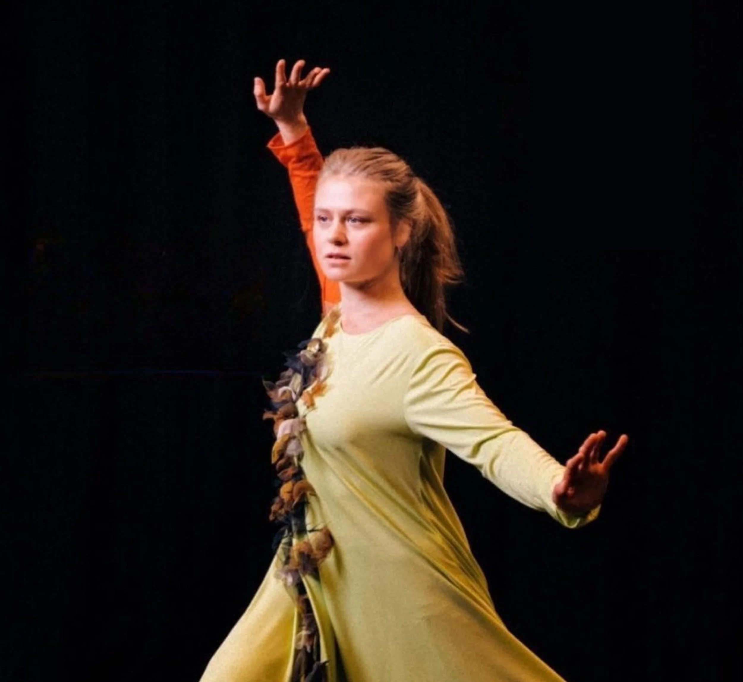 Original stage costume created by Zara Saberi, costume designer for contemporary theatre in Sweden.