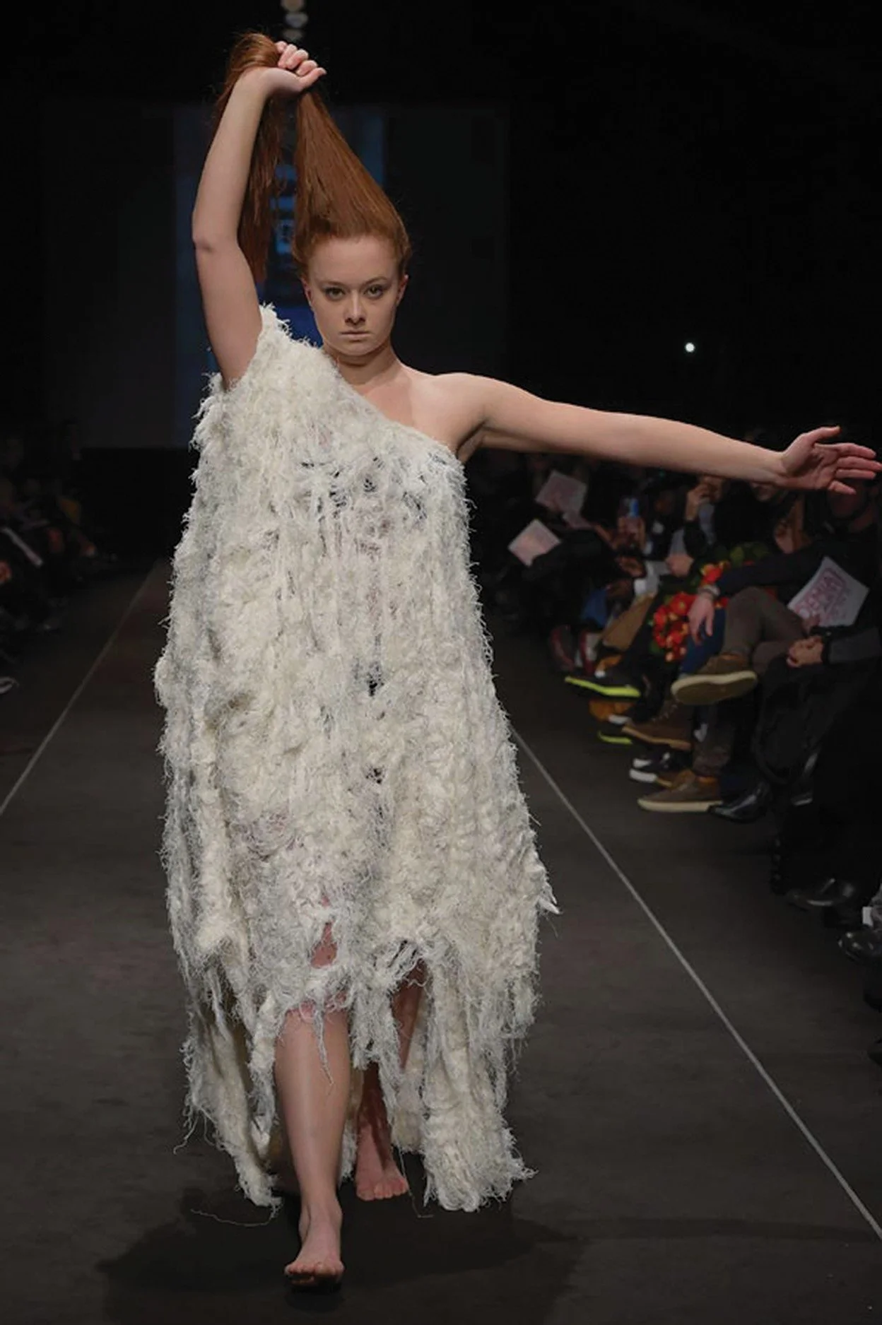 Zara Saberi — Contemporary fashion look from the Woman VS Woman runway show at AltaRoma 2014.