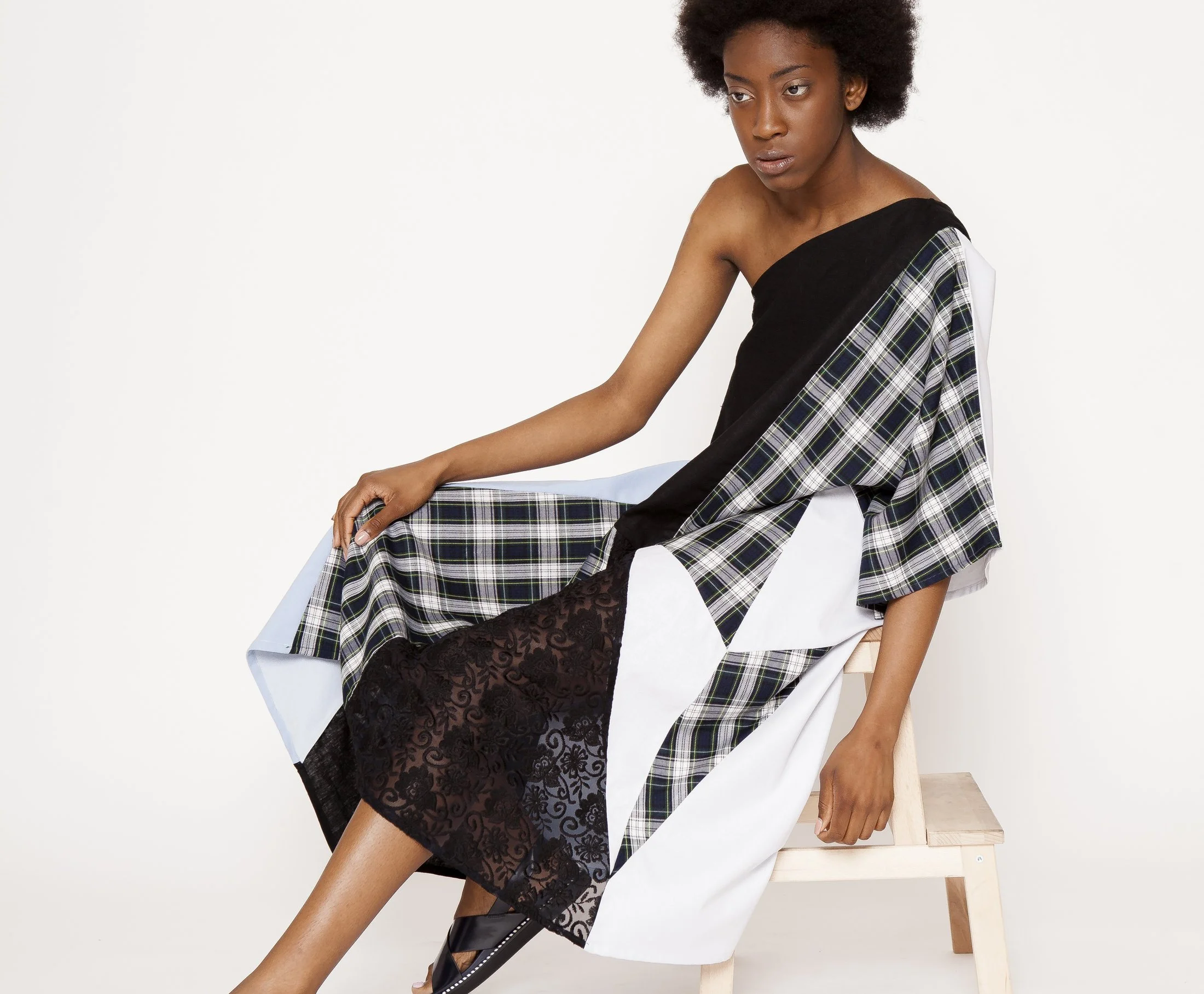 Zara Saberi — Contemporary minimalist garment created in Spain in 2016.