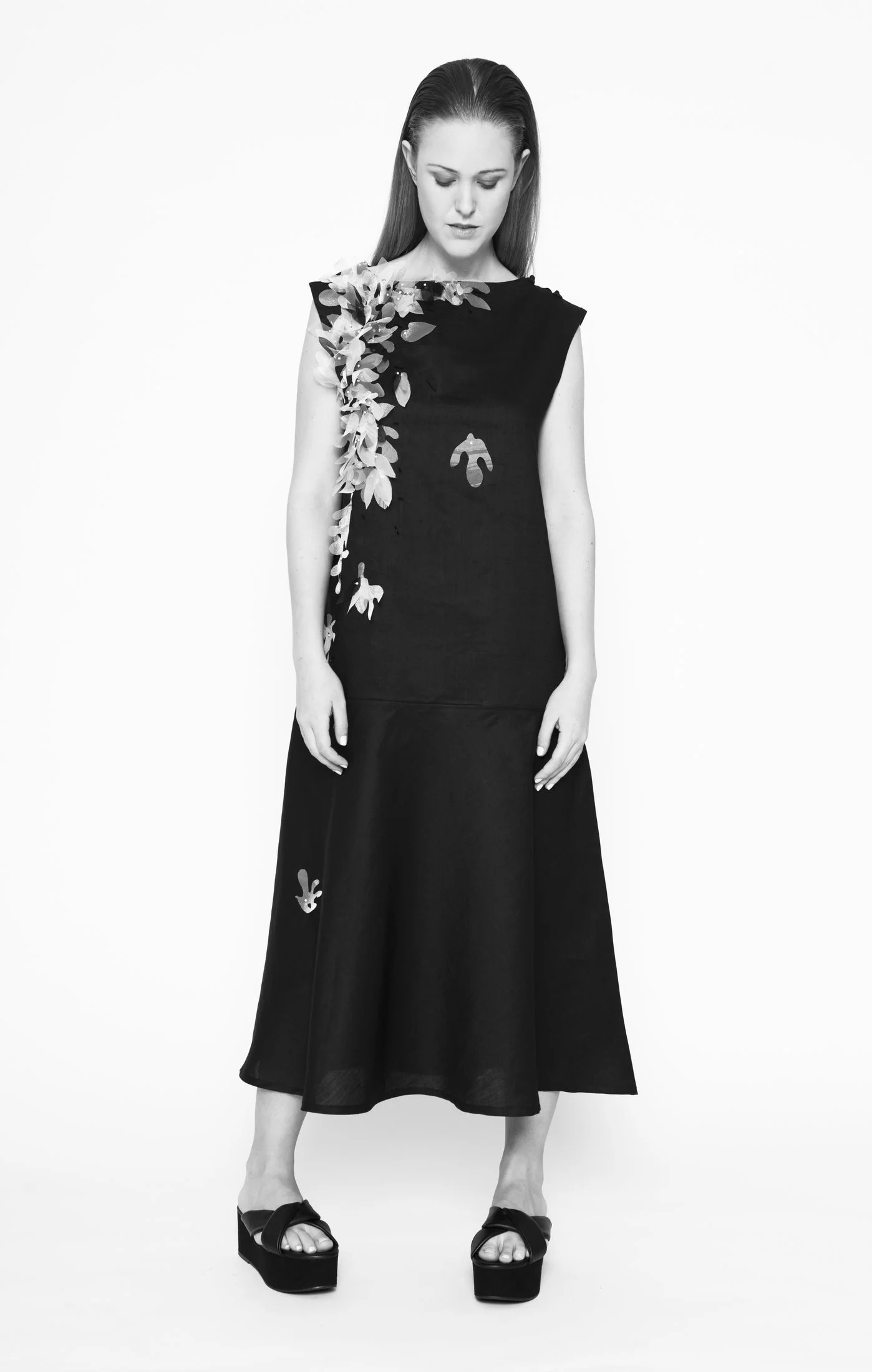 Zara Saberi — Textile composition exploring surface, texture and handcrafted ornament.