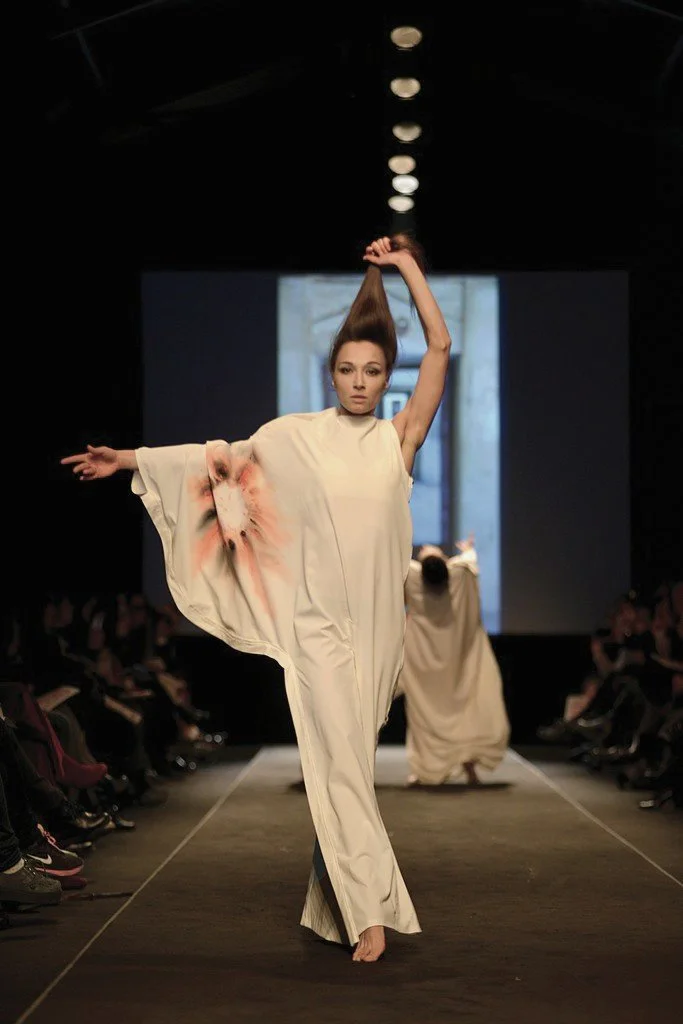 Zara Saberi — Fashion design from the Woman VS Woman collection presented at AltaRoma Fashion Week.