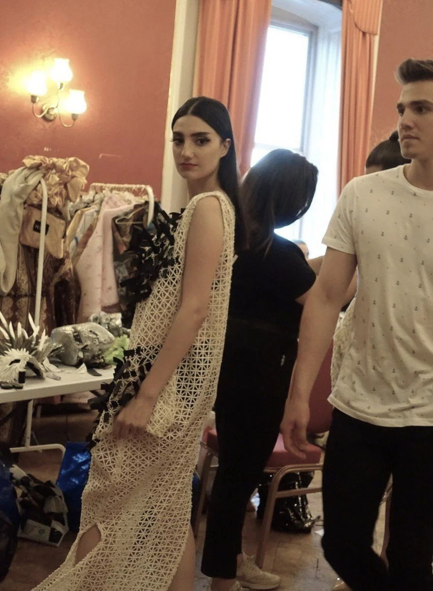 Zara Saberi exploring global fashion culture.
